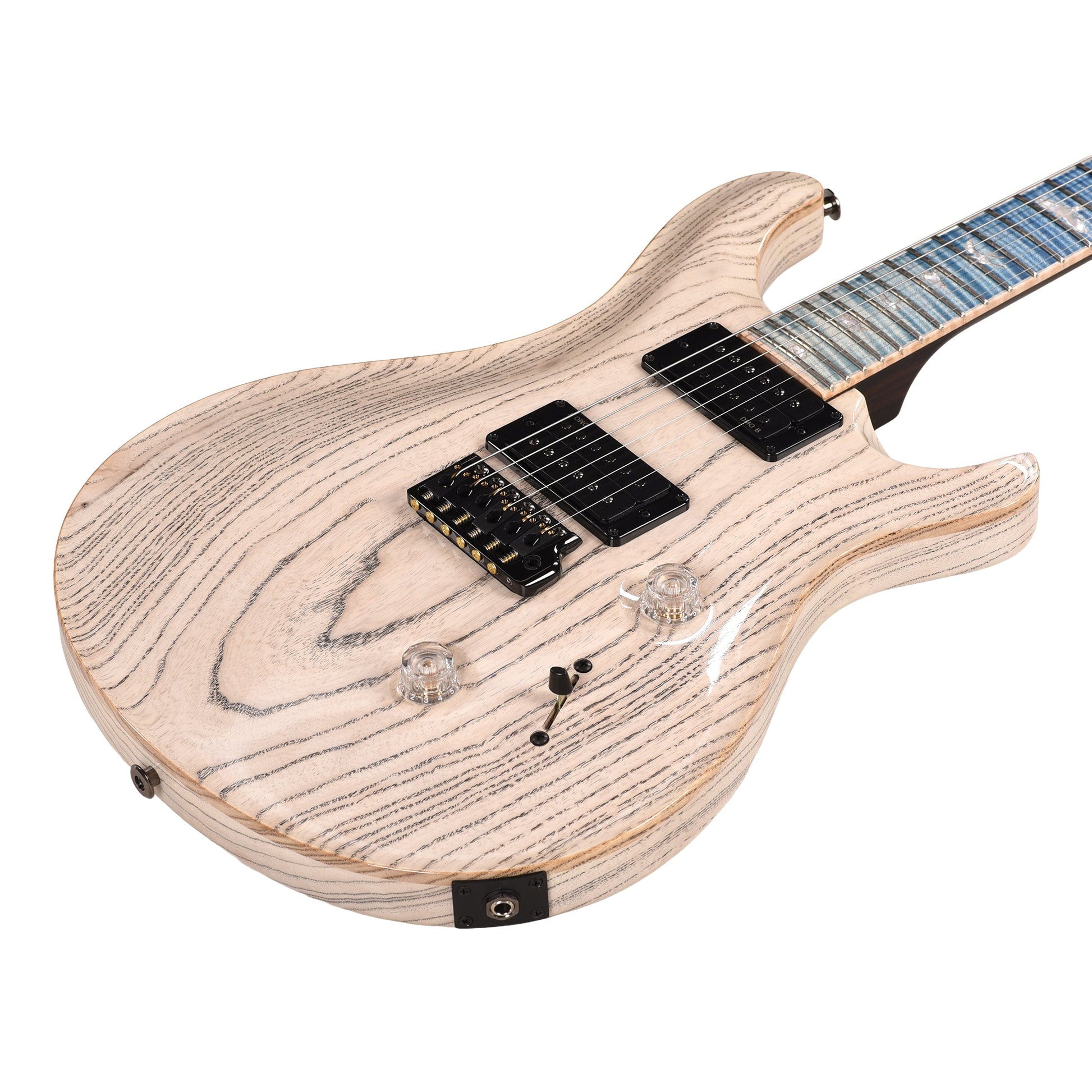 PRS Private Stock #12218 Custom 24 Swamp Ash White Wash w/Macassar Ebony Neck & Iceberg Fade Curly Maple Fretboard (Serial #0421031)