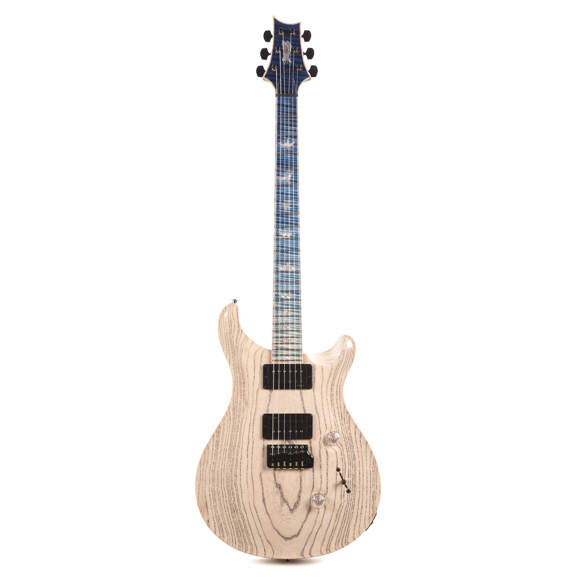 PRS Private Stock #12218 Custom 24 Swamp Ash White Wash w/Macassar Ebony Neck & Iceberg Fade Curly Maple Fretboard (Serial #0421031)