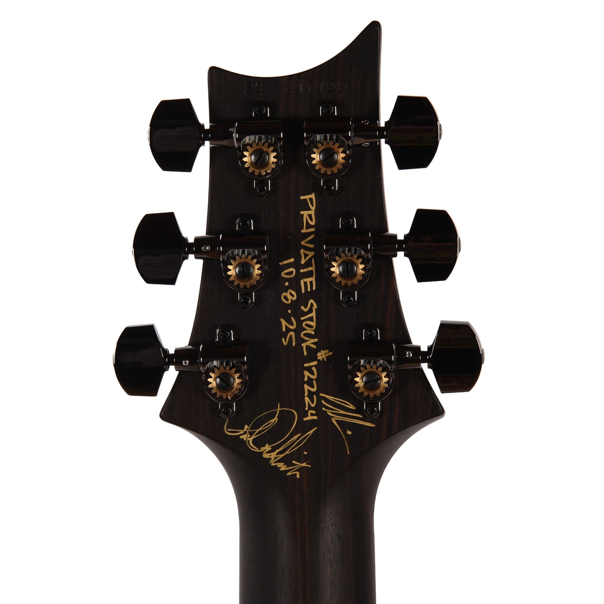 PRS Private Stock #12224 Modern Eagle V Curly Maple/Swamp Ash Blood Red Glow w/Black Wash Back & Bats in Flight Inlay