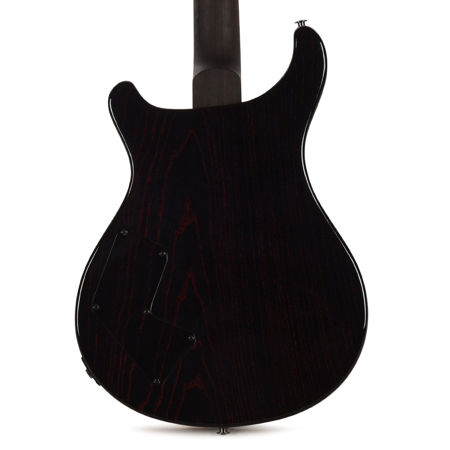 PRS Private Stock #12224 Modern Eagle V Curly Maple/Swamp Ash Blood Red Glow w/Black Wash Back & Bats in Flight Inlay