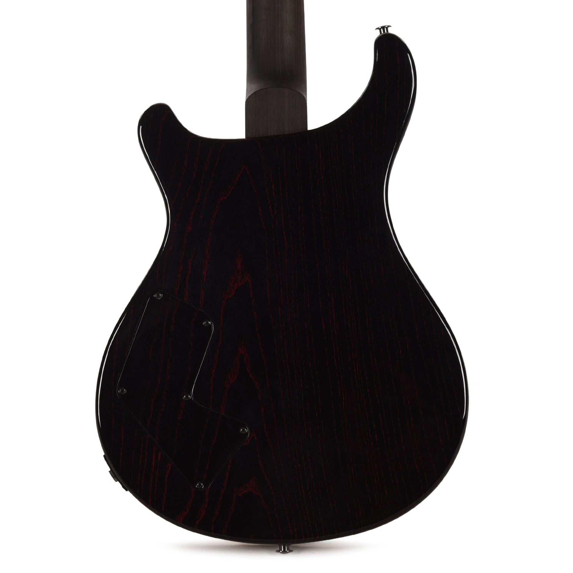 PRS Private Stock #12224 Modern Eagle V Curly Maple/Swamp Ash Blood Red Glow w/Black Wash Back & Bats in Flight Inlay