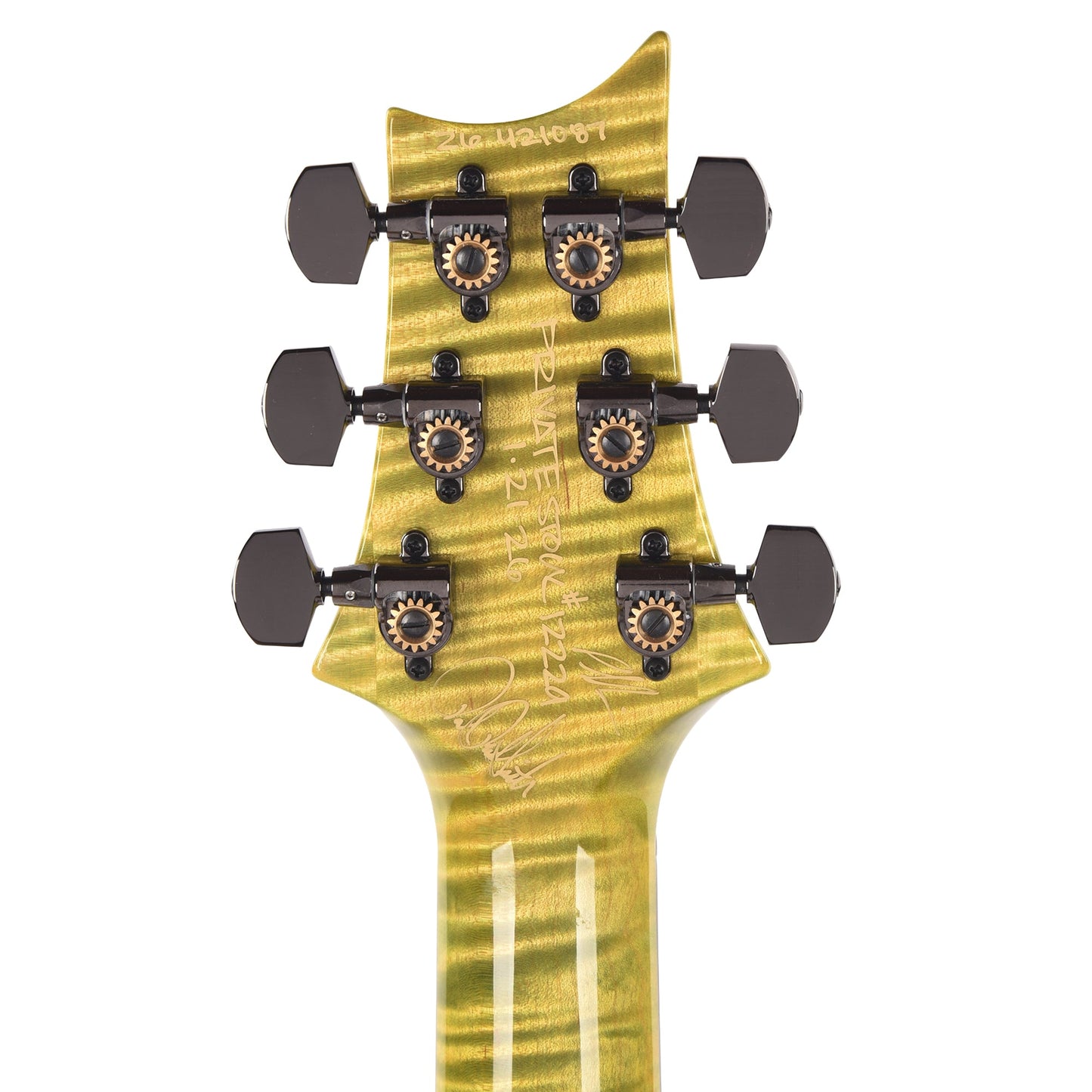 PRS Private Stock #12229 Custom 24 Maple Burl/African Mahogany Rainforest Glow w/Matching Neck Back