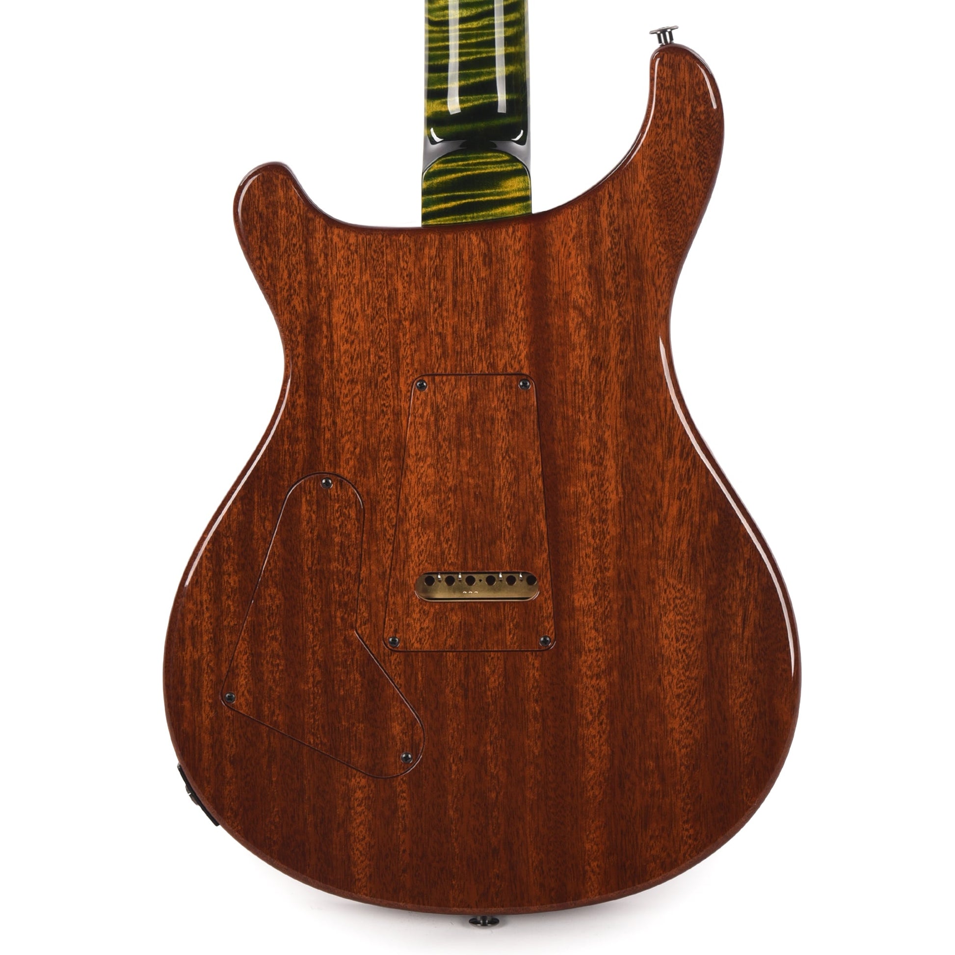PRS Private Stock #12229 Custom 24 Maple Burl/African Mahogany Rainforest Glow w/Matching Neck Back