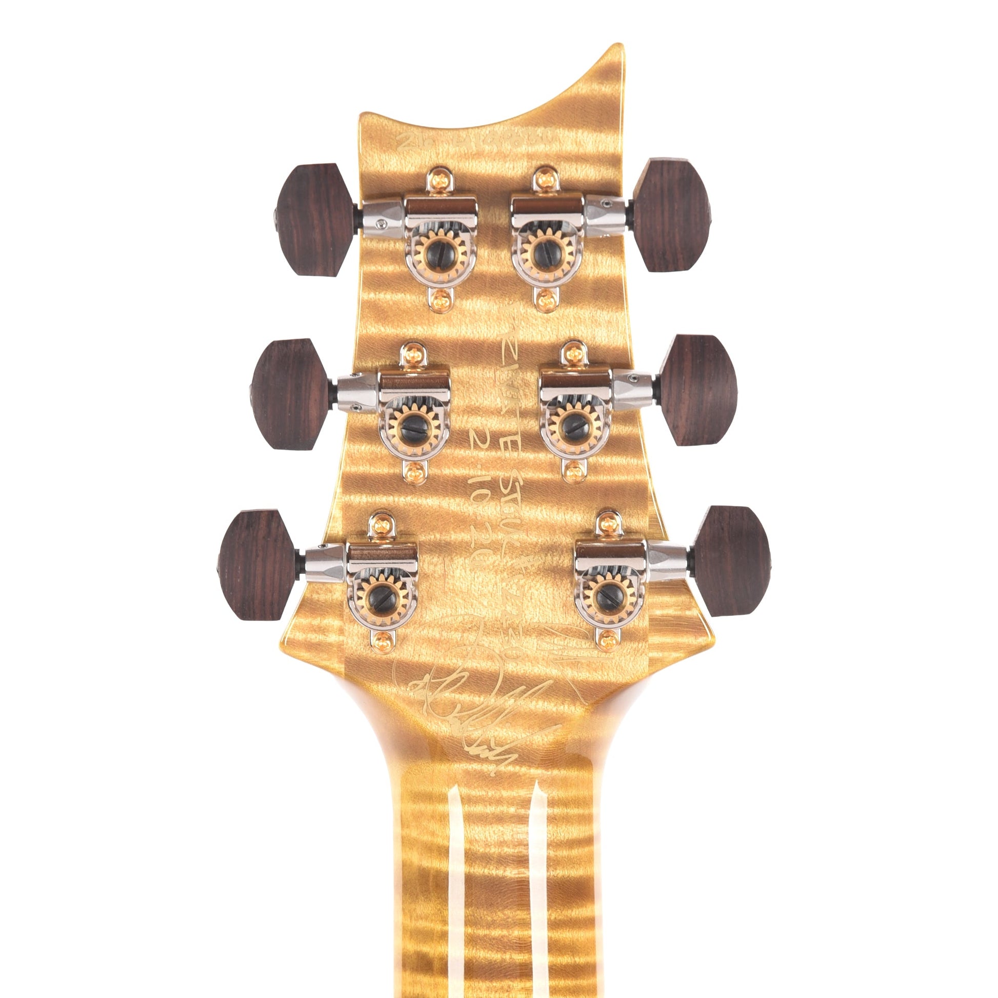 PRS Private Stock #12230 Custom 24 Curly Maple/Swamp Ash Tiger Eye Glow w/Reverse Birds of a Feather Inlays