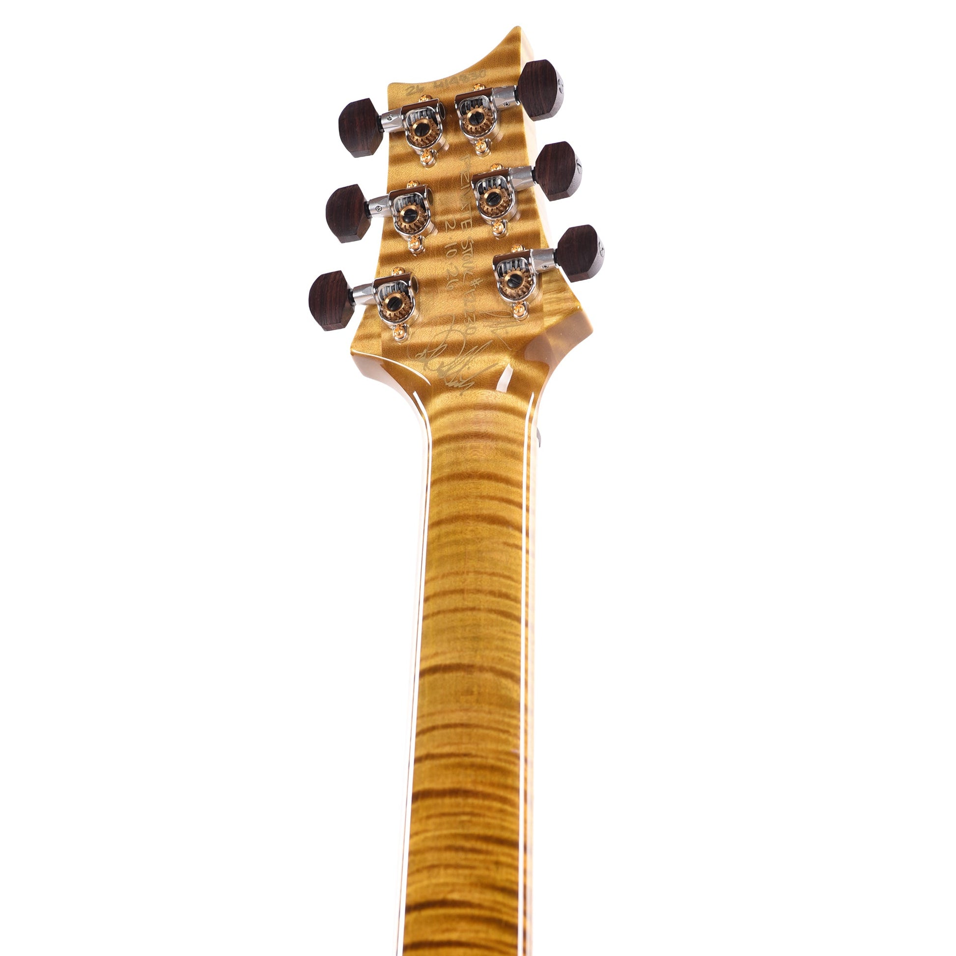 PRS Private Stock #12230 Custom 24 Curly Maple/Swamp Ash Tiger Eye Glow w/Reverse Birds of a Feather Inlays