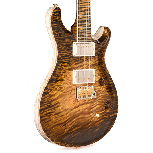 PRS Private Stock #12230 Custom 24 Curly Maple/Swamp Ash Tiger Eye Glow w/Reverse Birds of a Feather Inlays