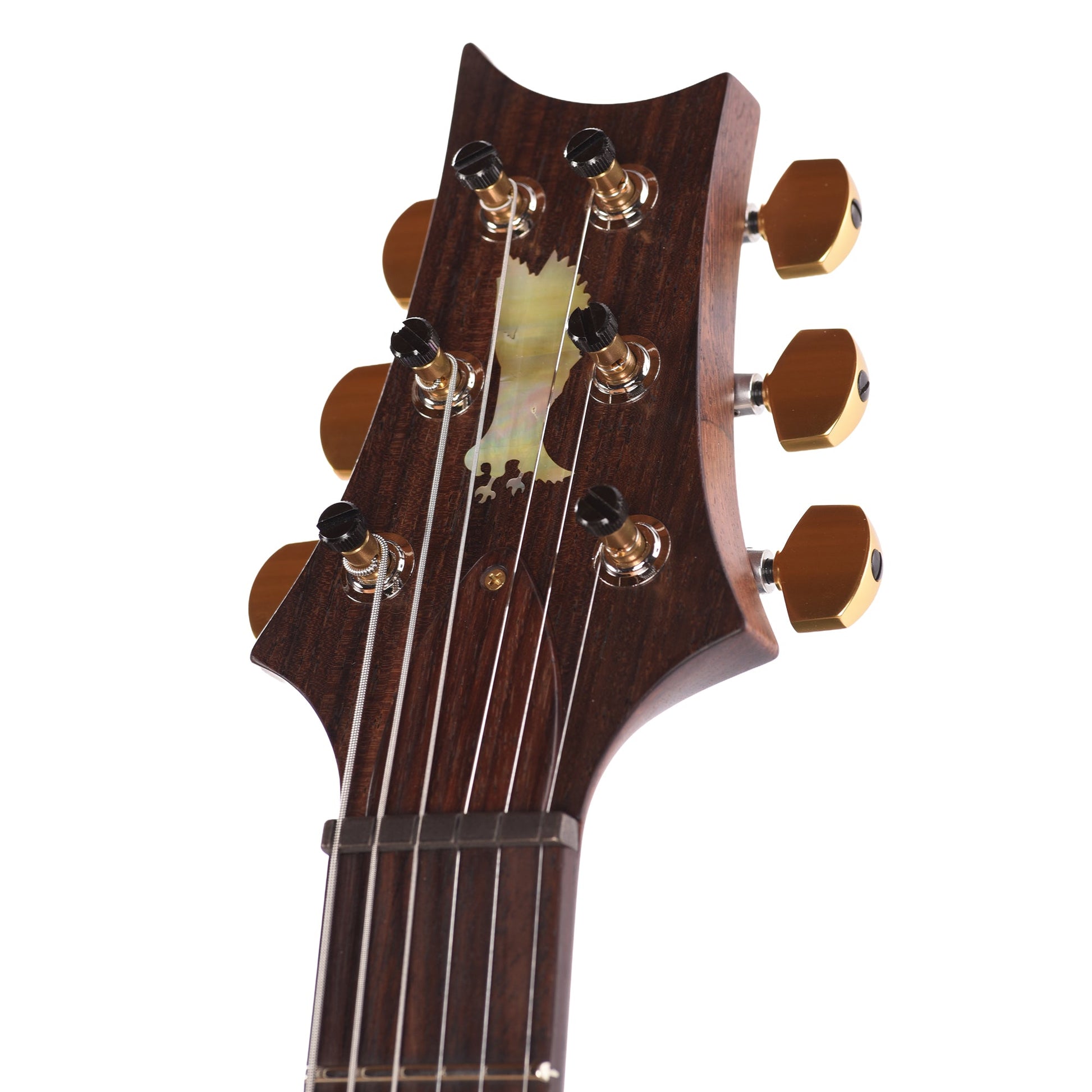 PRS Private Stock #12231 DGT Spalted Maple/African Mahogany Natural w/Gold Leaf Paint & Hormigo Neck