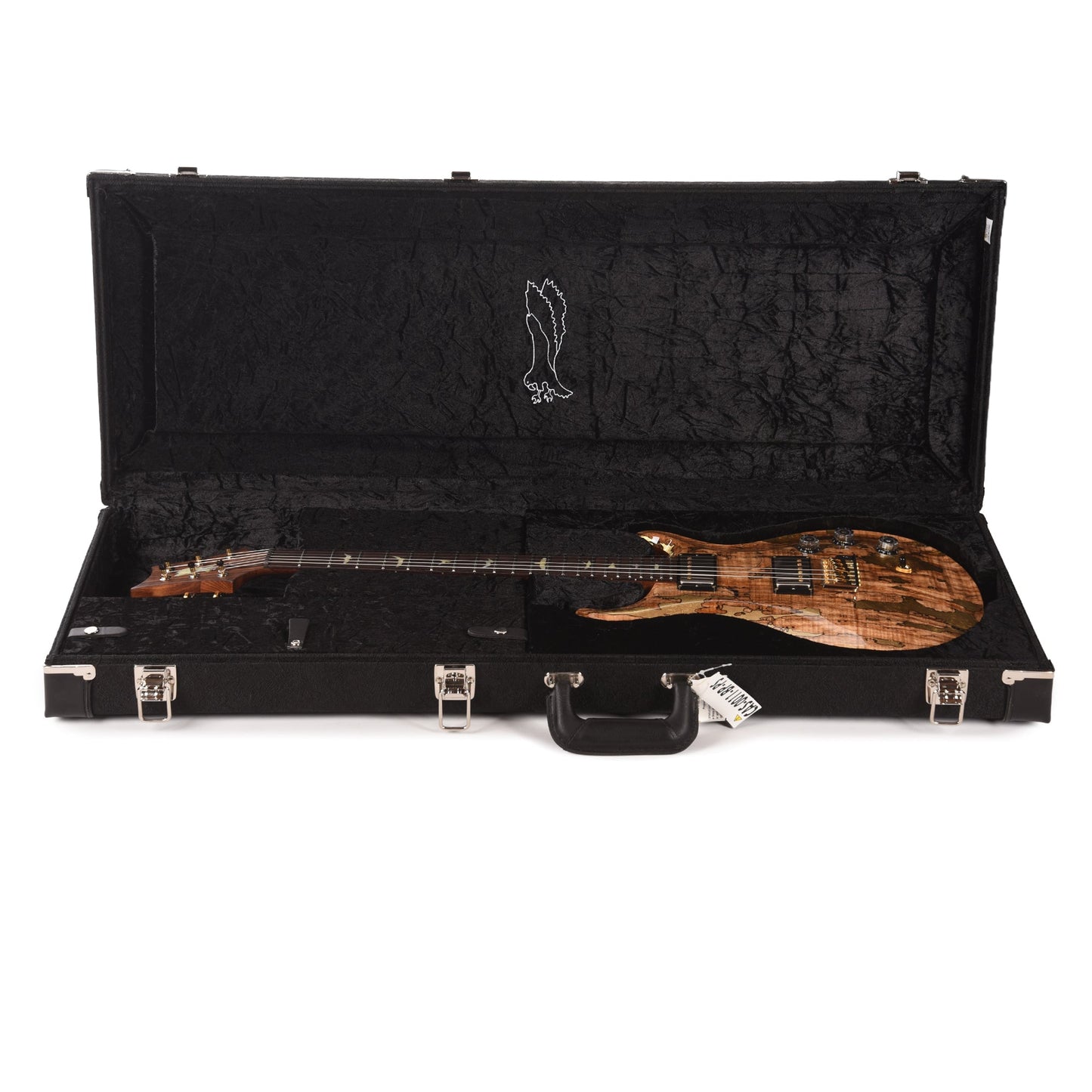 PRS Private Stock #12231 DGT Spalted Maple/African Mahogany Natural w/Gold Leaf Paint & Hormigo Neck