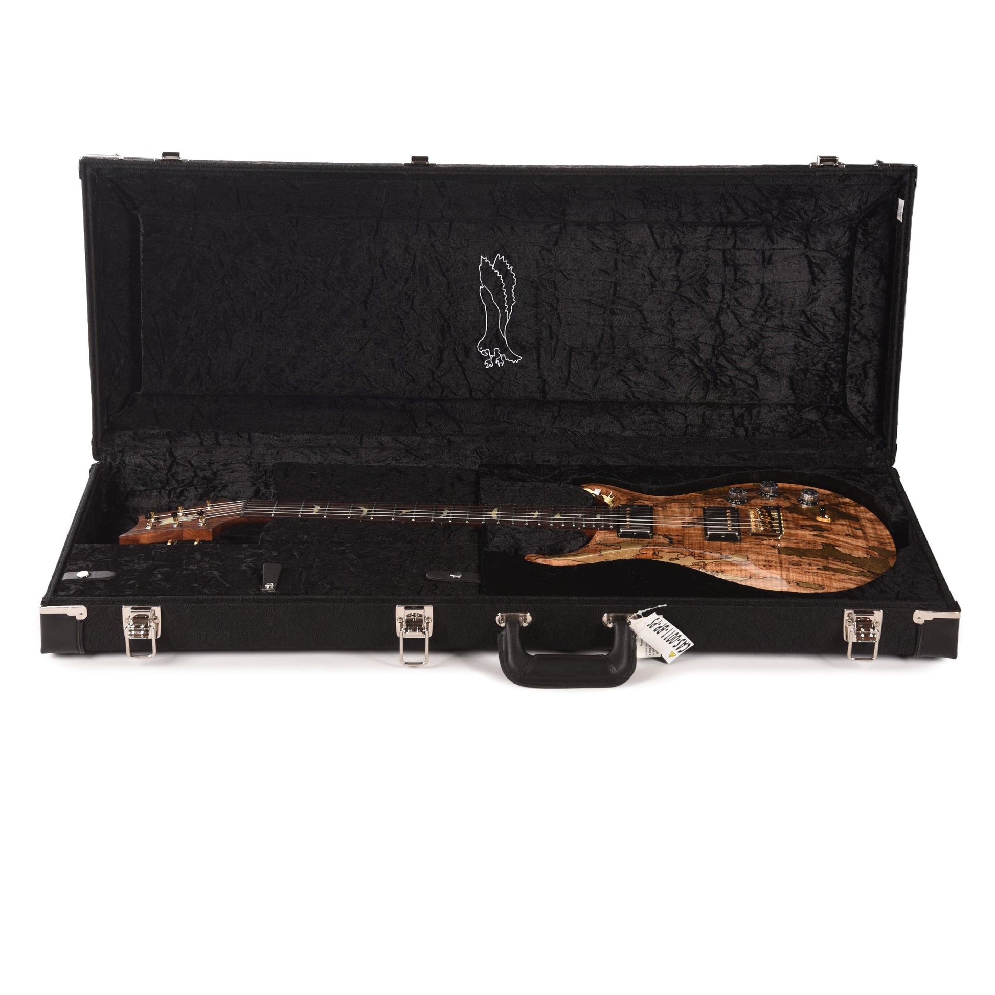 PRS Private Stock #12231 DGT Spalted Maple/African Mahogany Natural w/Gold Leaf Paint & Hormigo Neck