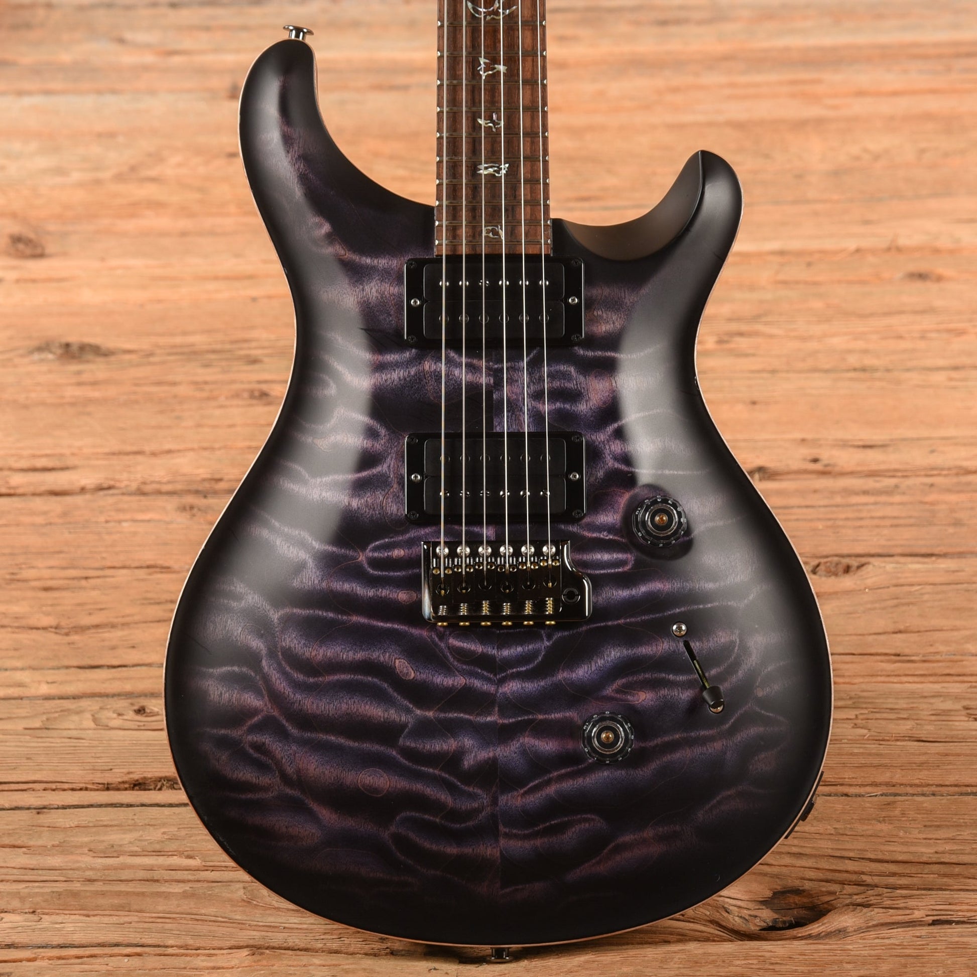 PRS Wood Library Custom 24 w/Brazilian Rosewood Fretboard Satin Purple Mist 2023