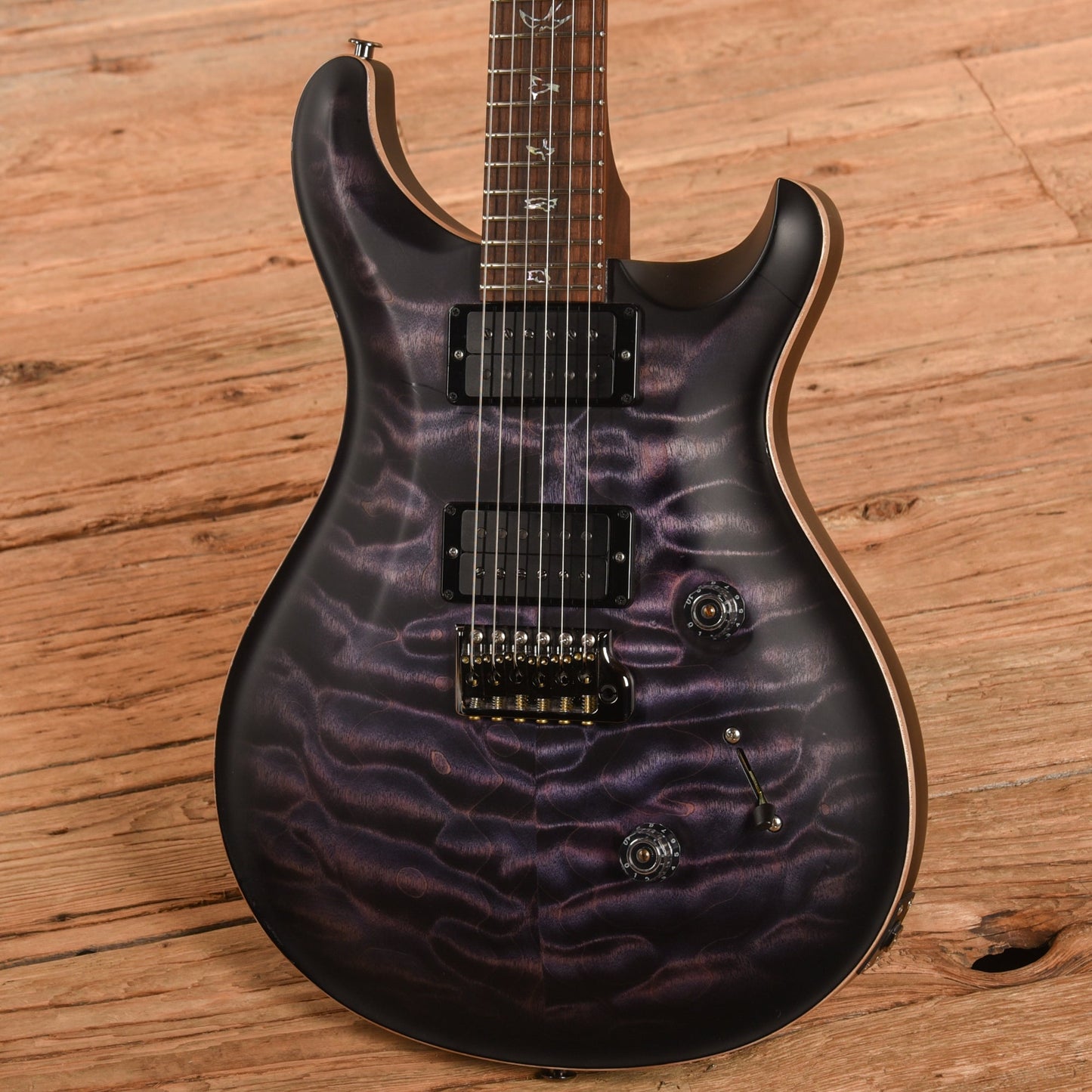 PRS Wood Library Custom 24 w/Brazilian Rosewood Fretboard Satin Purple Mist 2023