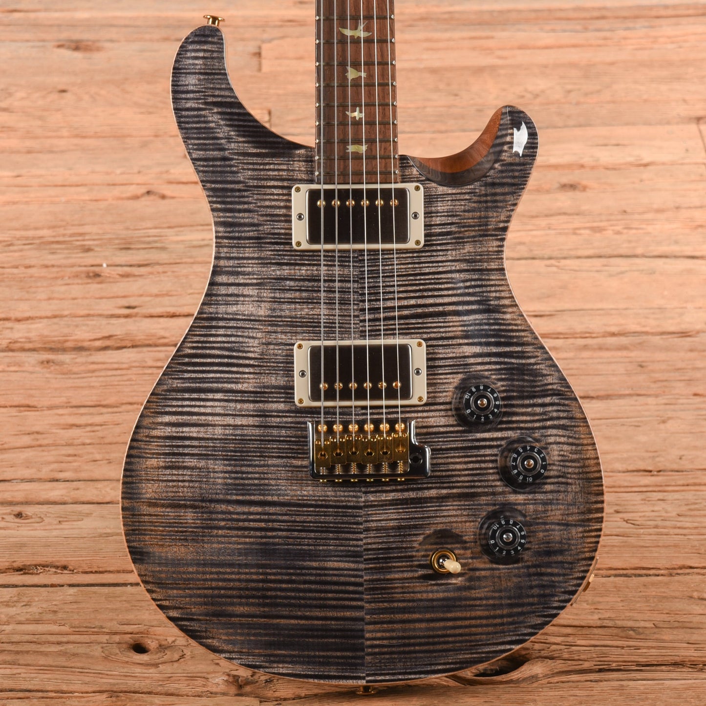 PRS Wood Library DGT 10-Top w/Korina Neck and Brazilian Rosewood Fretboard Charcoal 2024