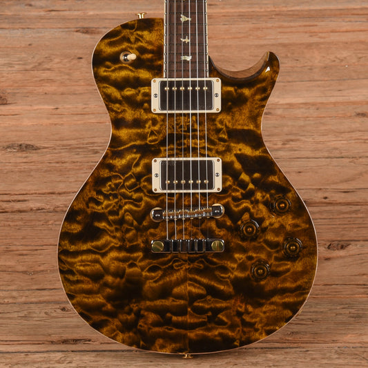 PRS Wood Library McCarty 594 Singlecut 10-Top Quilt Yellow Tiger 2024