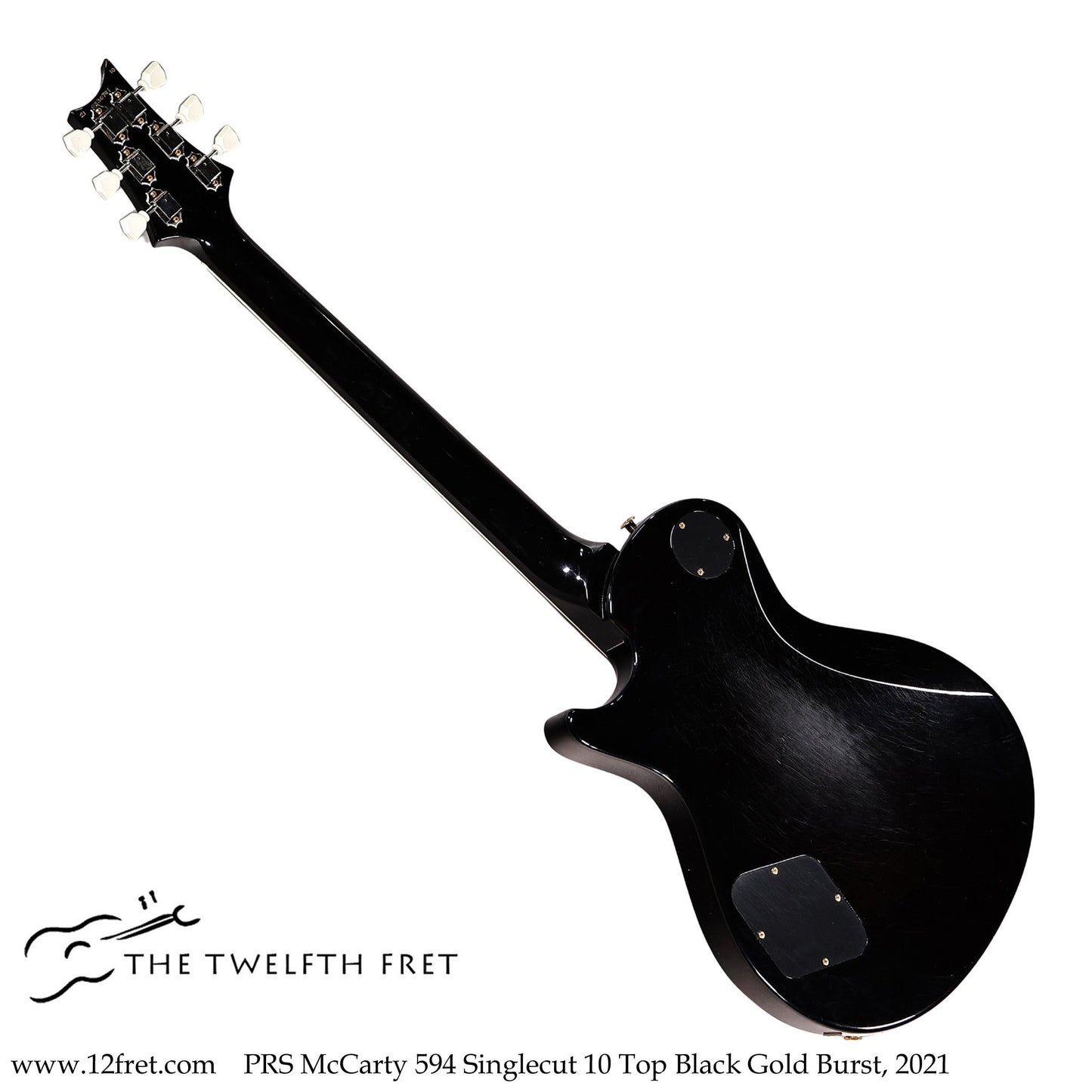 PRS McCarty 594 Singlecut 10 Top Black Gold Burst, 2021  [USED]