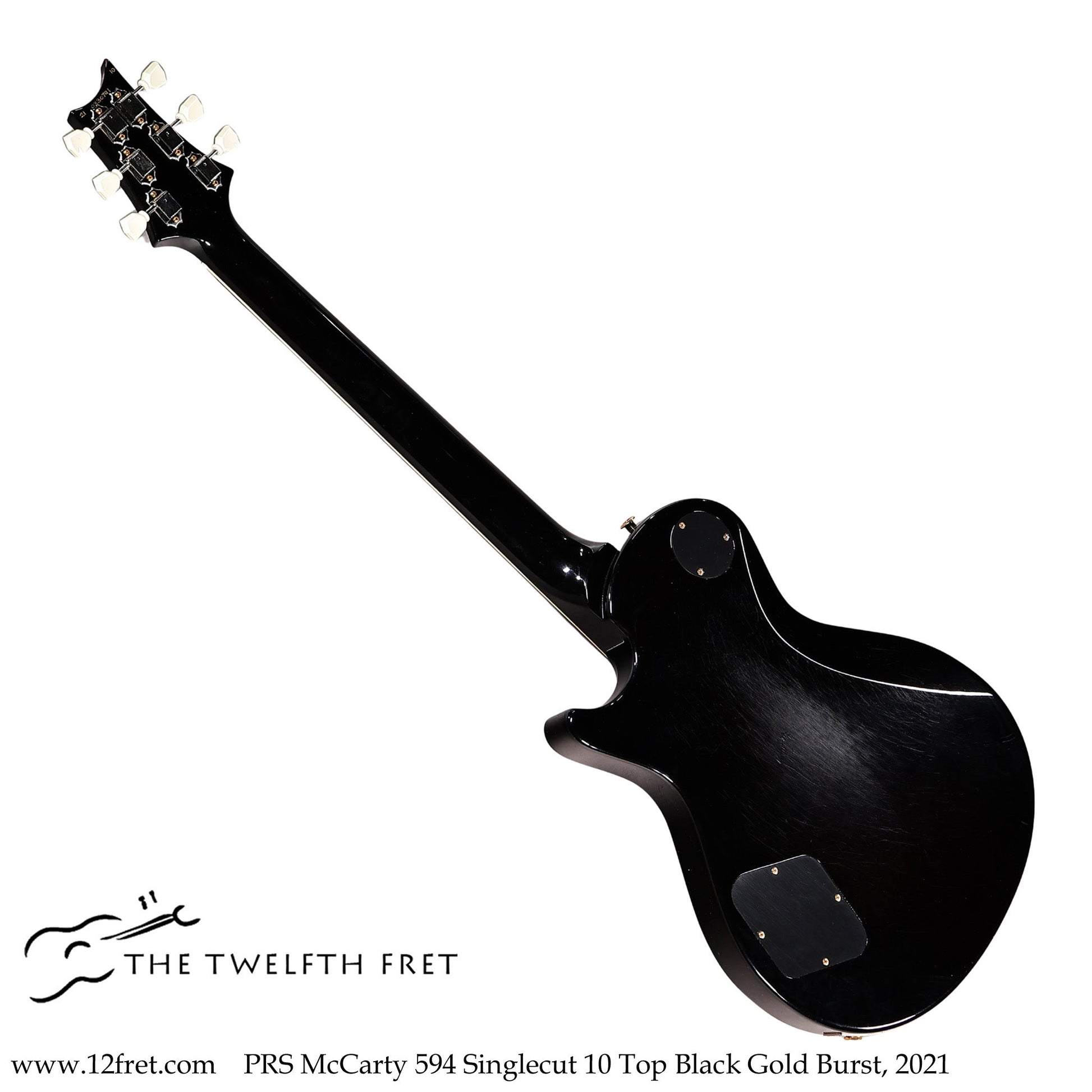 PRS McCarty 594 Singlecut 10 Top Black Gold Burst, 2021  [USED]