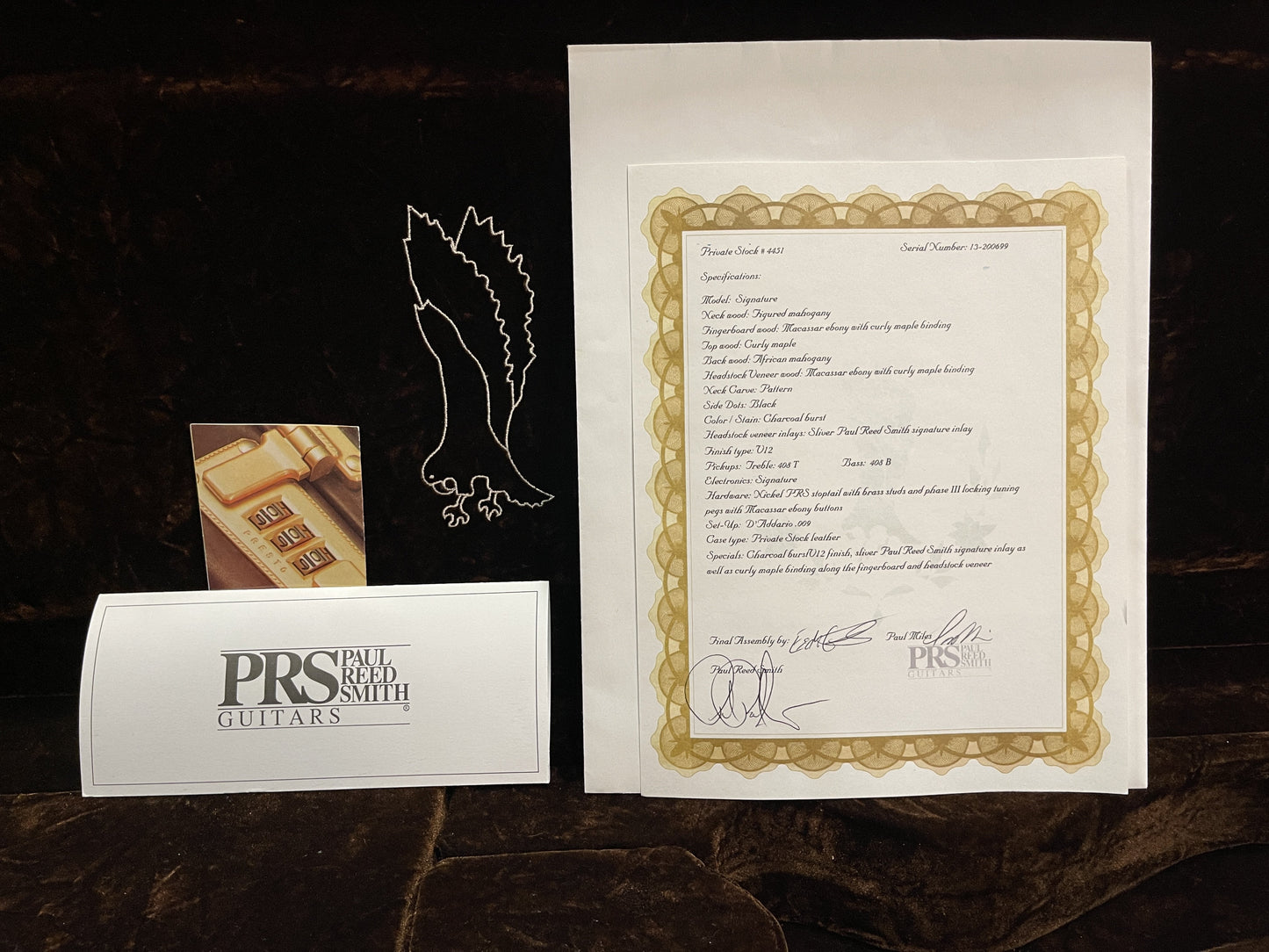PRS Private Stock Signature PS#4451 - (PRS-0187) Serial: 13 200699 - PLEK'd