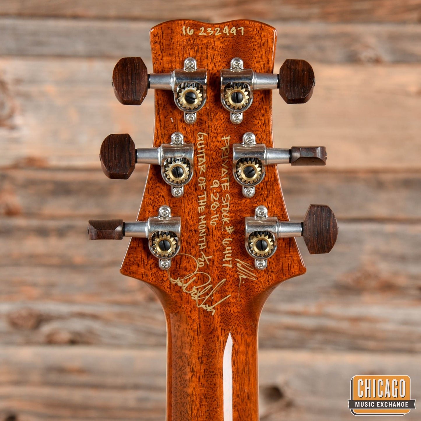 PRS Pauls September Guitar of the Month 2016 Gold Leaf 2016