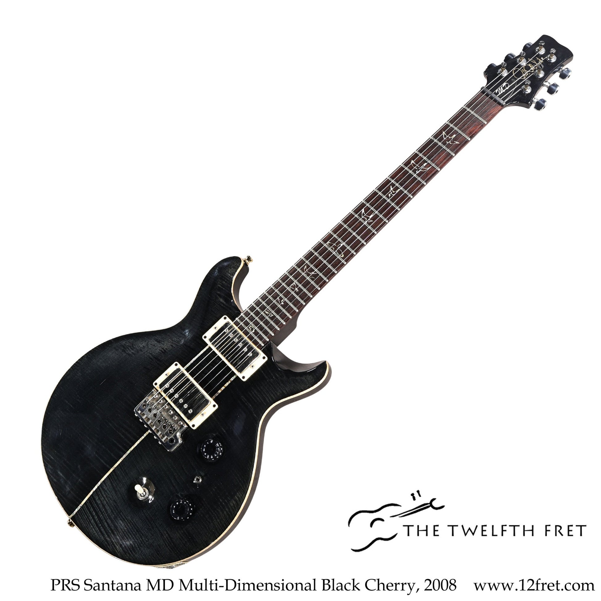 PRS Santana MD Multi-Dimensional Black Cherry, 2008  [USED]