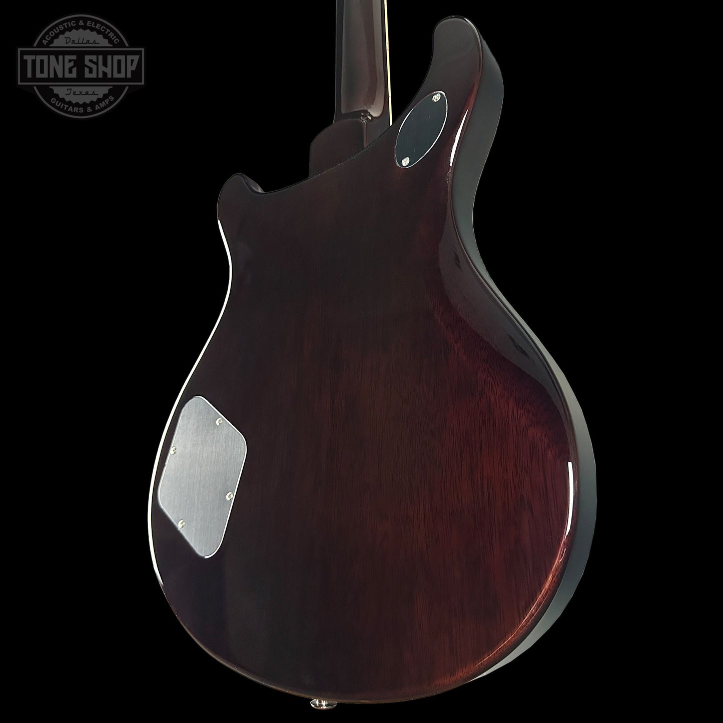 PRS Wood Library McCarty 594 10-top Quilt Black Gold Wraparound Korina w/case