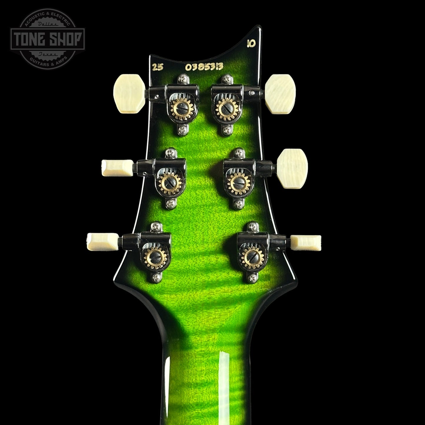PRS Wood Library DGT 10 Top Eriza Verde Smokeburst Swamp Ash Maple/Ebony w/case