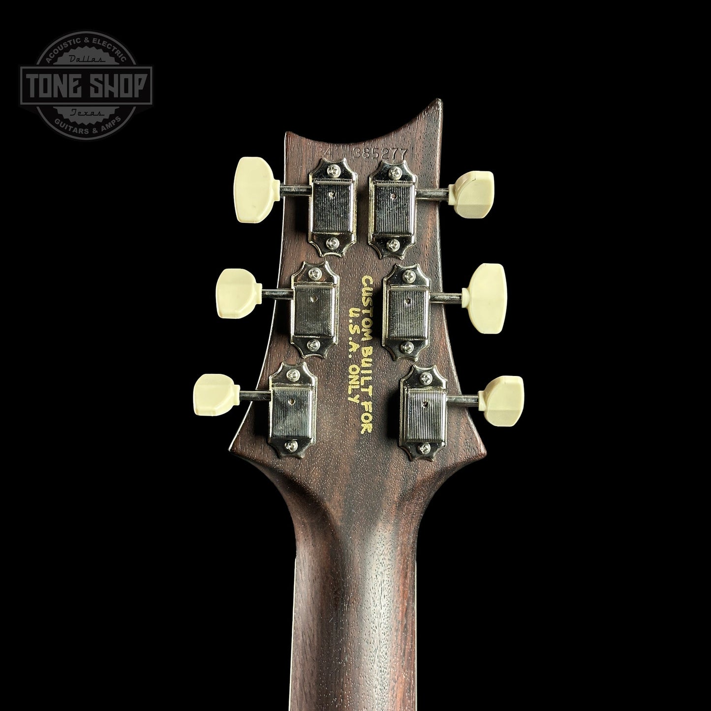 PRS Wood Library McCarty 594 Black Gold Sunburst 10-top Brazilian FB w/case