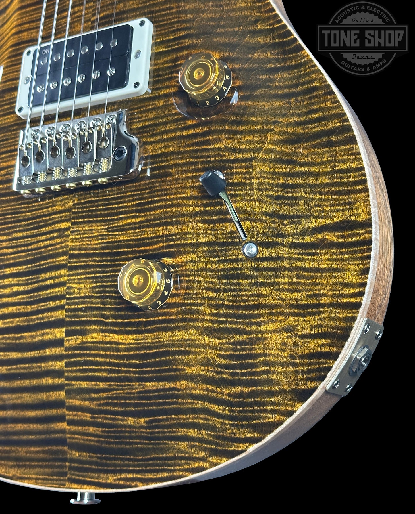 PRS 40th Anniversary Custom 24 Limited Edition Tiger Eye w/case