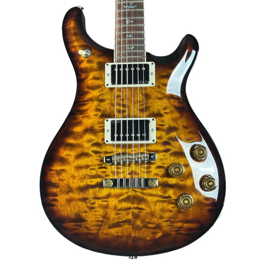PRS Wood Library McCarty 594 10-top Quilt Black Gold Wraparound Korina w/case