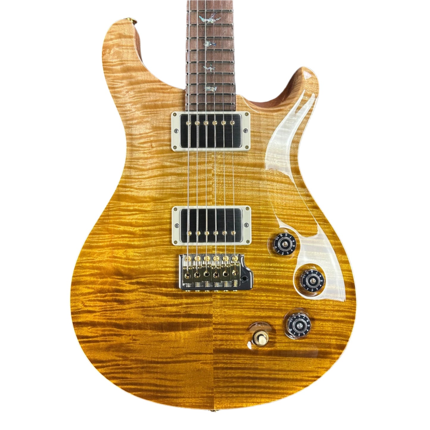 PRS TSG Exclusive Wood Library Artist DGT Gold Storm Fade Brazilian Rosewood w/case 0392374