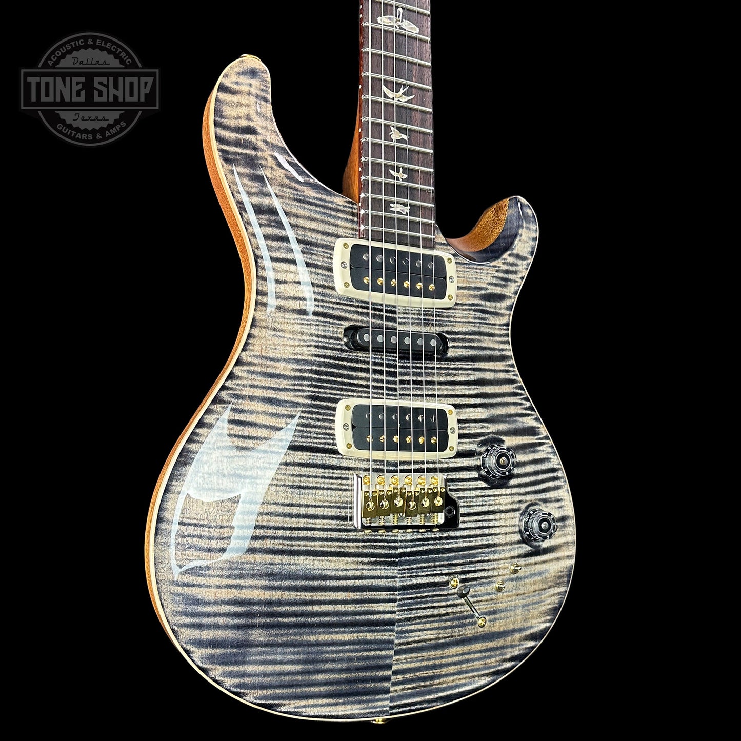 PRS Modern Eagle V 10 Top Charcoal w/case