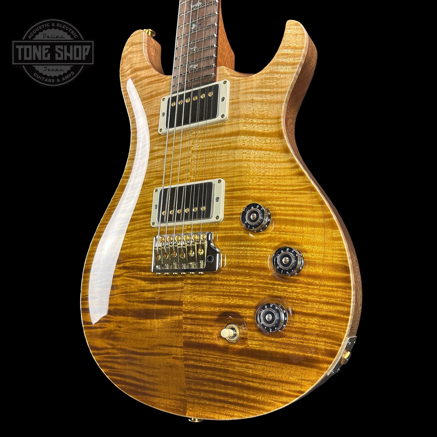 PRS TSG Exclusive Wood Library Artist DGT Gold Storm Fade Brazilian Rosewood w/case 0392374