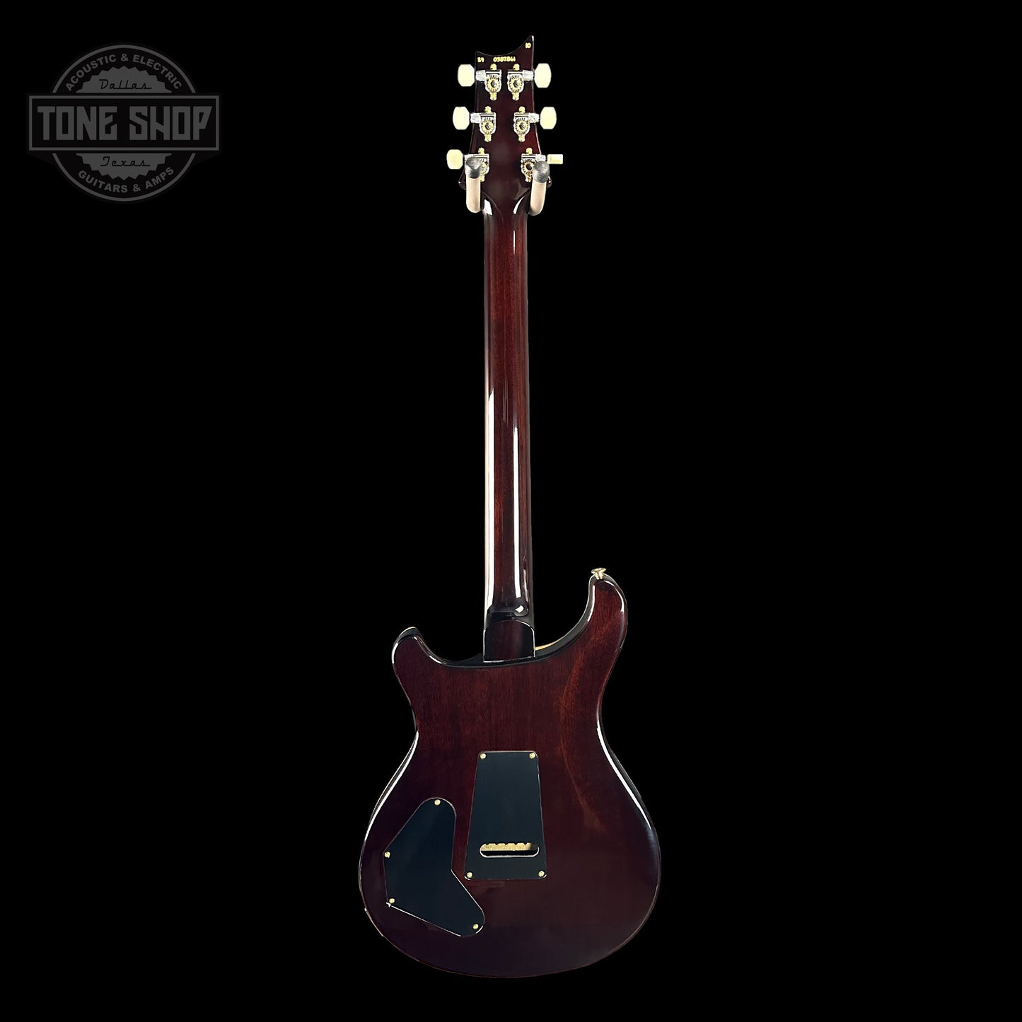 PRS DGT Birds / 10 Top McCarty Tobacco Sunburst w/case