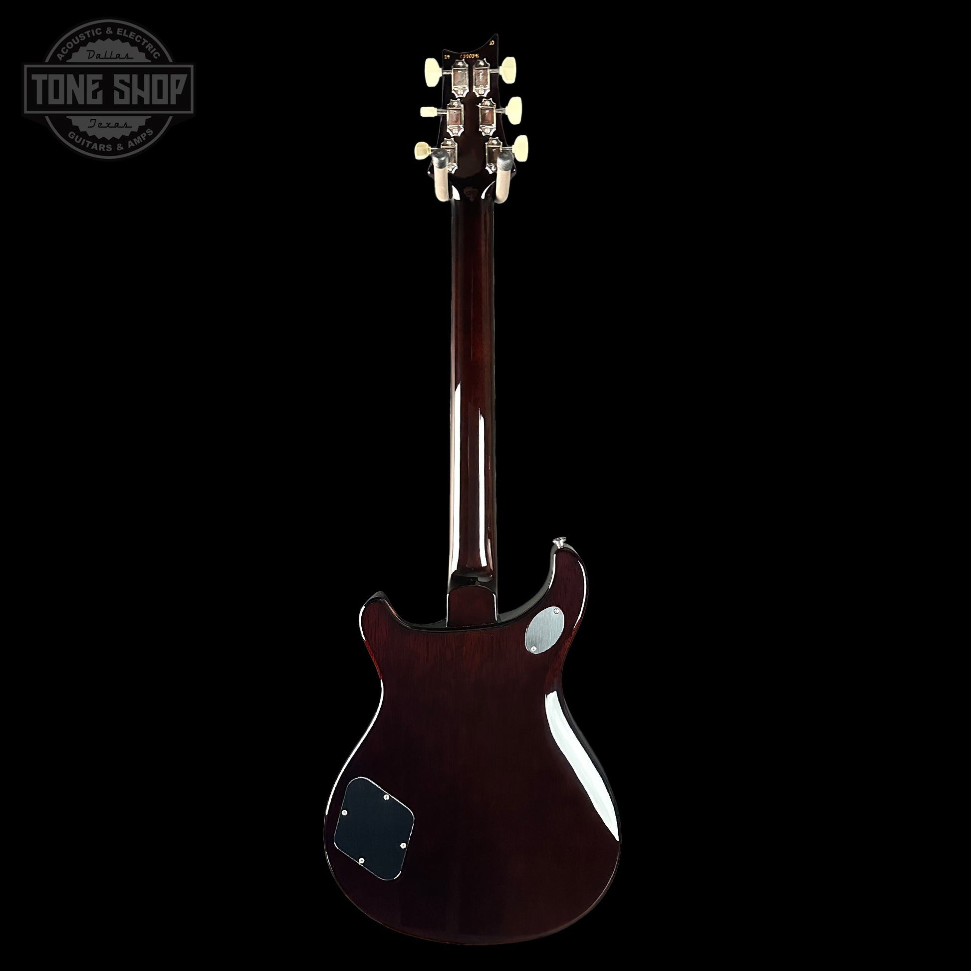 PRS Wood Library McCarty 594 10-top Quilt Black Gold Wraparound Korina w/case