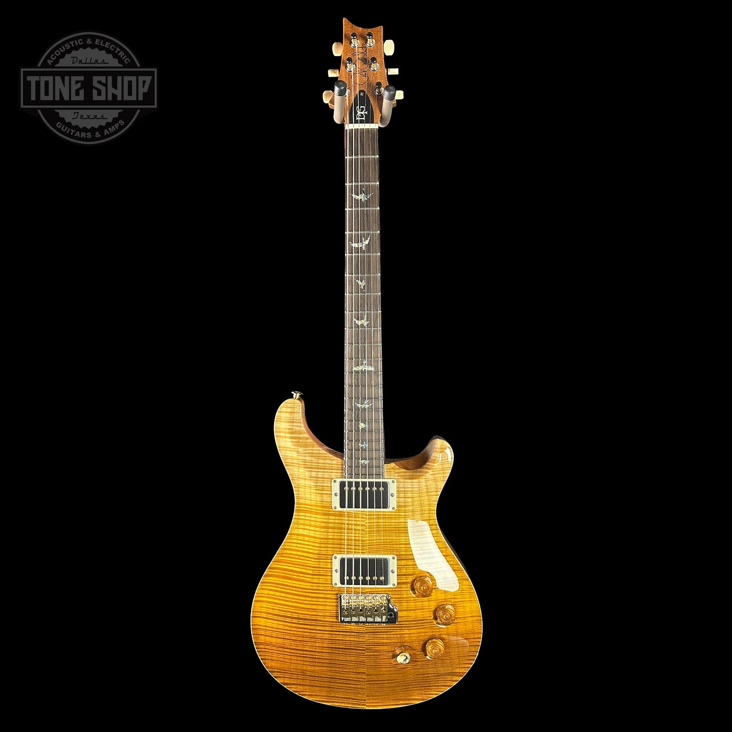 PRS TSG Exclusive Wood Library Artist DGT Gold Storm Fade Brazilian Rosewood w/case 0391554