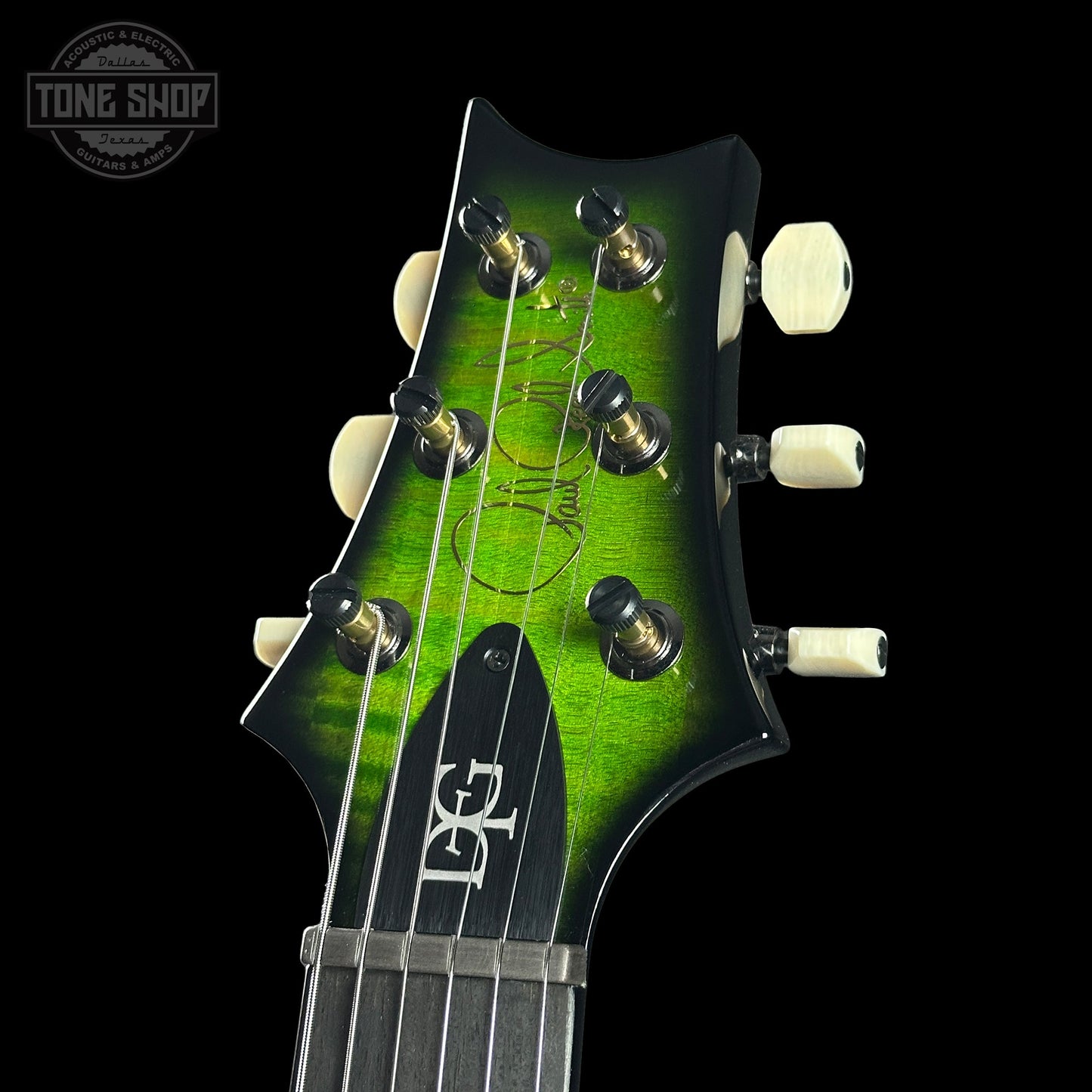 PRS Wood Library DGT 10 Top Eriza Verde Smokeburst Swamp Ash Maple/Ebony w/case