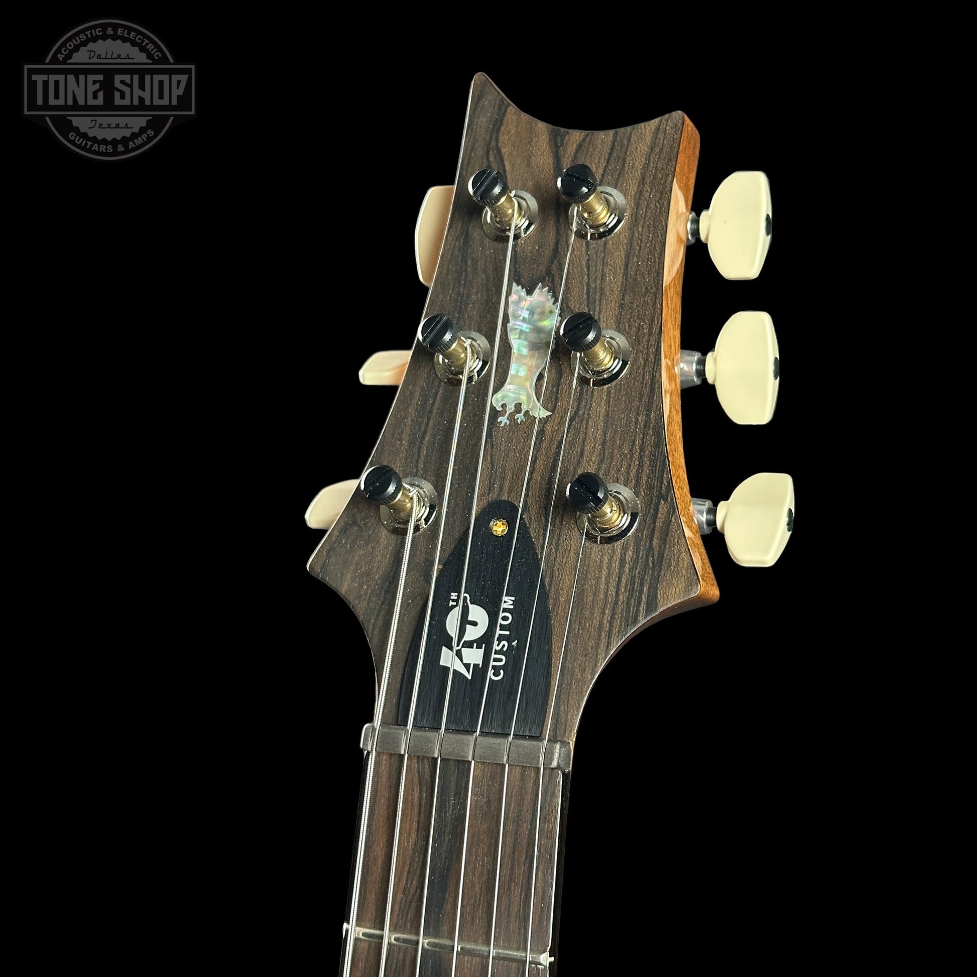 PRS 40th Anniversary Custom 24-08 Semi-Hollow Limited Faded Whale Blue Natural Back w/case