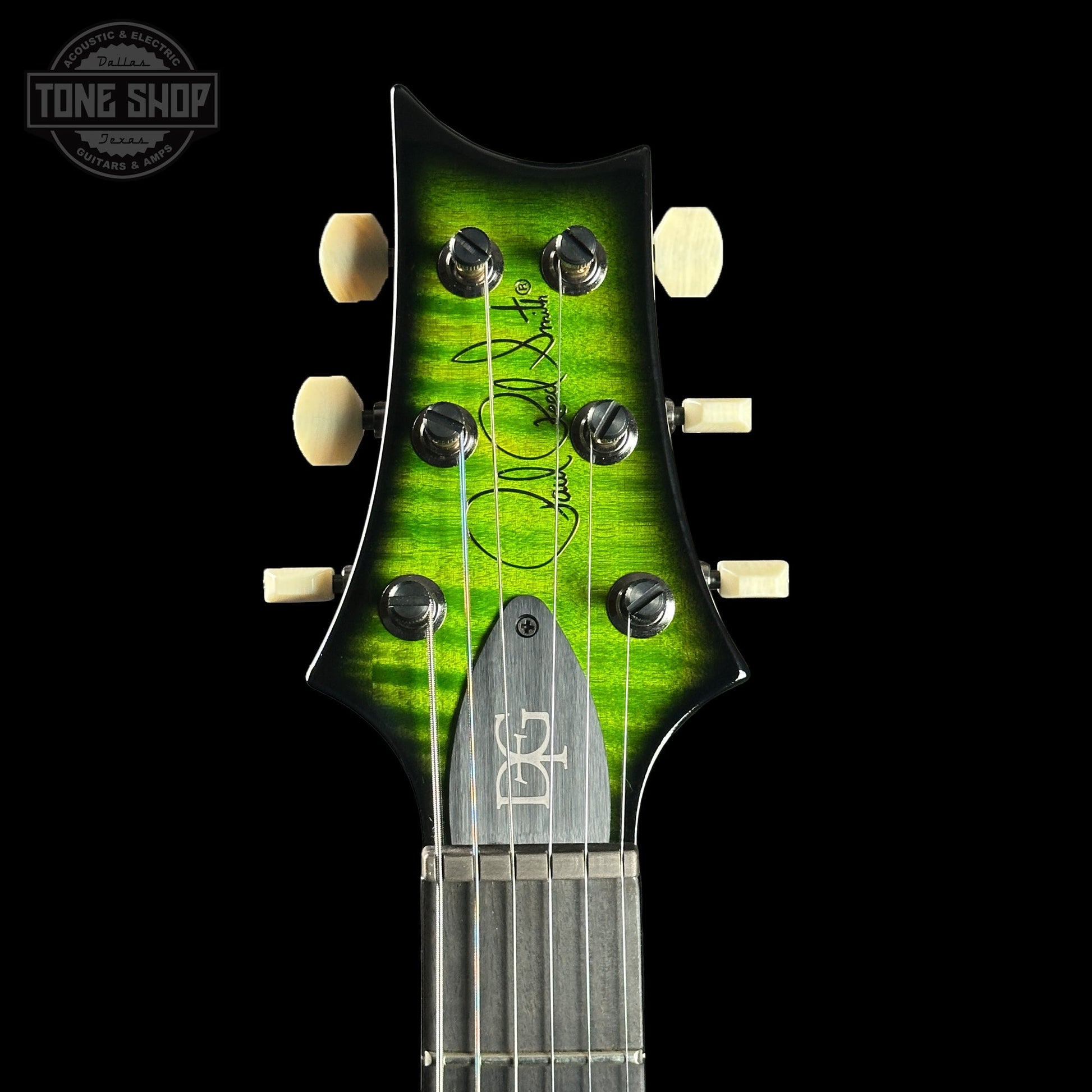 PRS Wood Library DGT 10 Top Eriza Verde Smokeburst Swamp Ash Maple/Ebony w/case