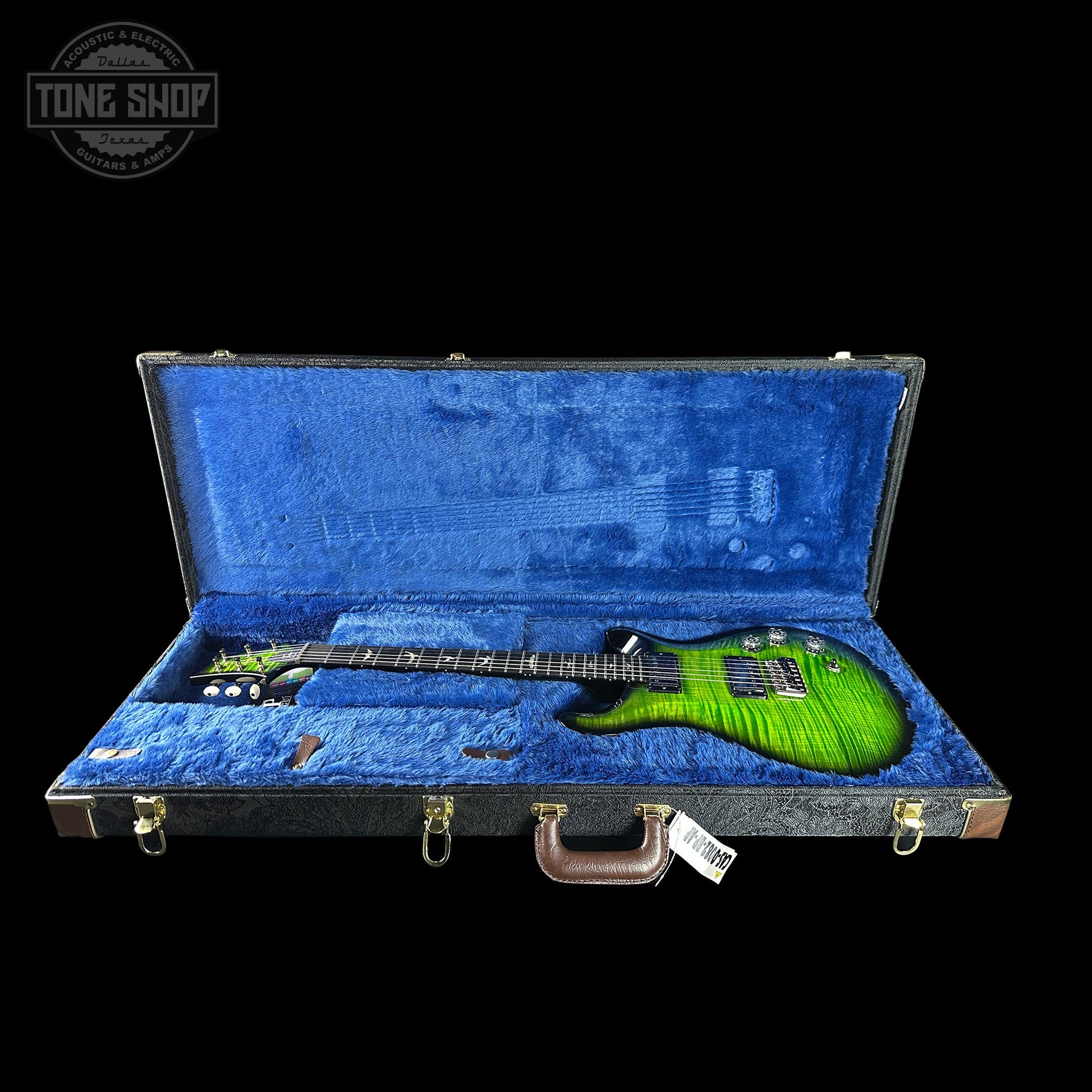 PRS Wood Library DGT 10 Top Eriza Verde Smokeburst Swamp Ash Maple/Ebony w/case
