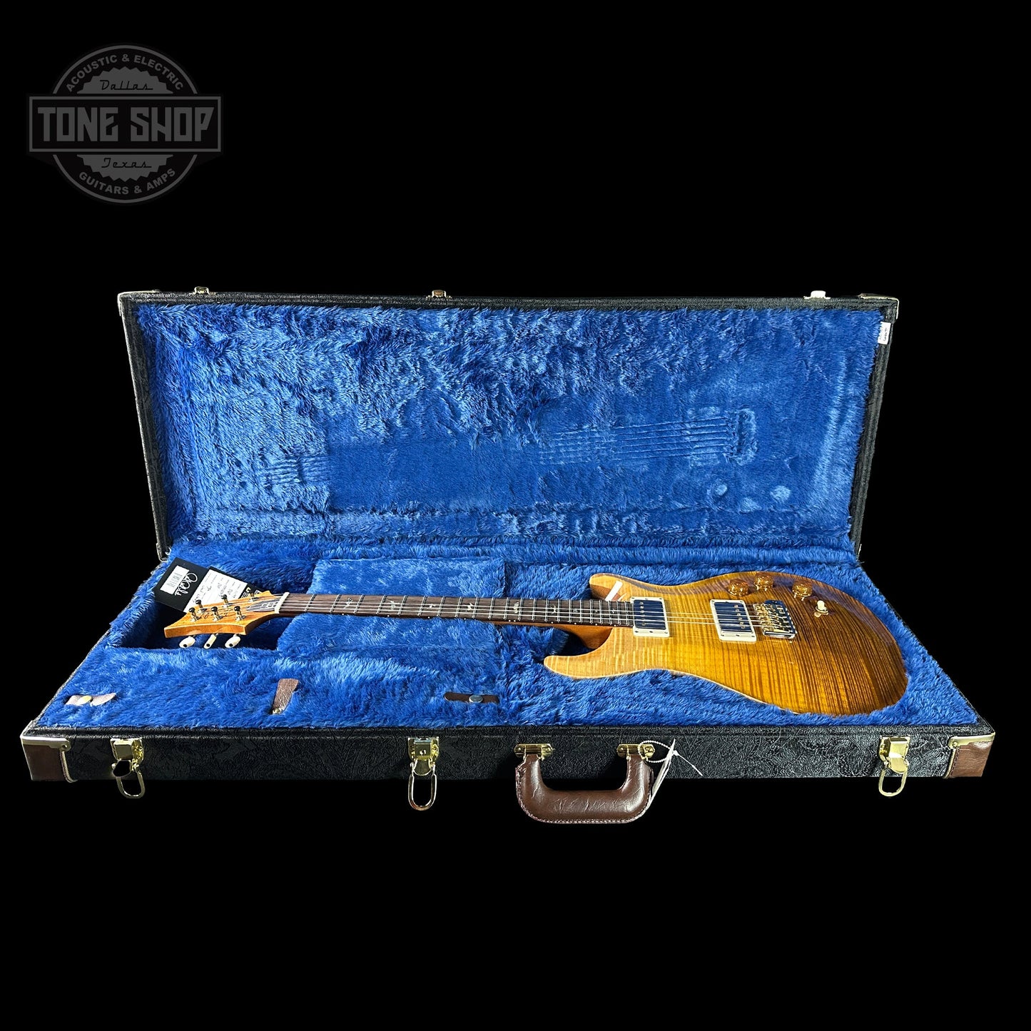 PRS TSG Exclusive Wood Library Artist DGT Gold Storm Fade Brazilian Rosewood w/case 0391554