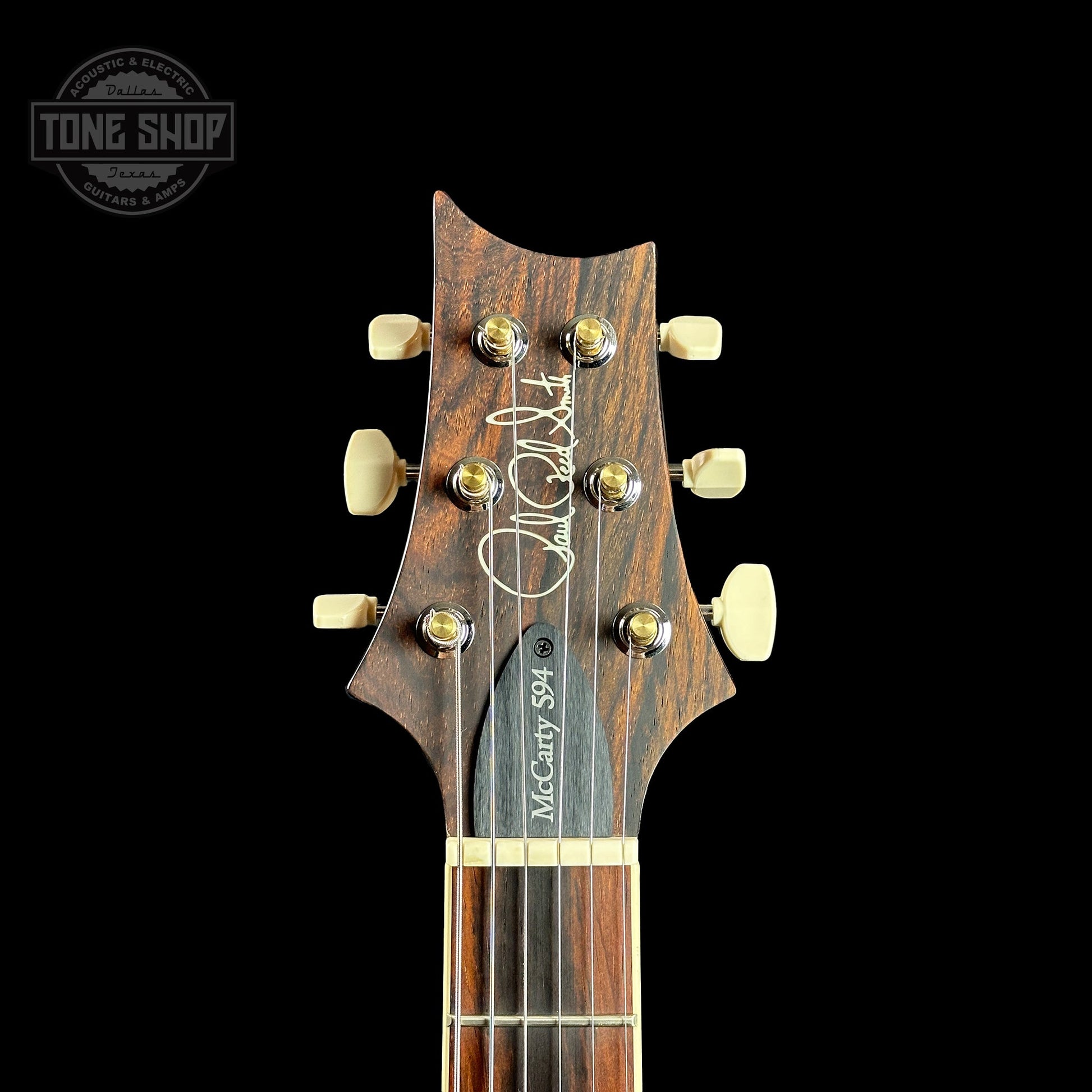PRS Wood Library McCarty 594 10-top Quilt Livingston Lemondrop w/case