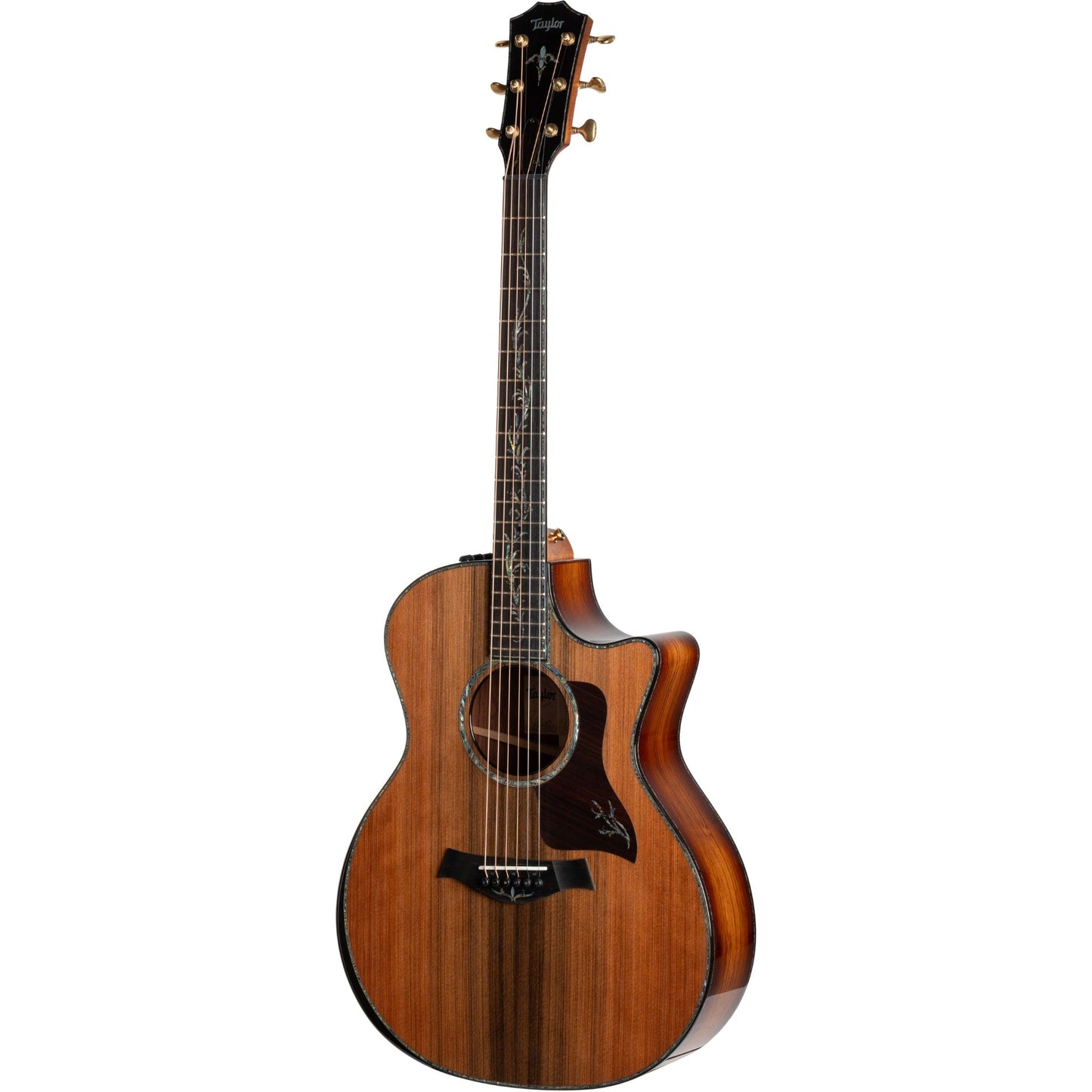 Taylor PS14ce Honduran Rosewood V-Class Acoustic Electric Guitar, Sinker Redwood