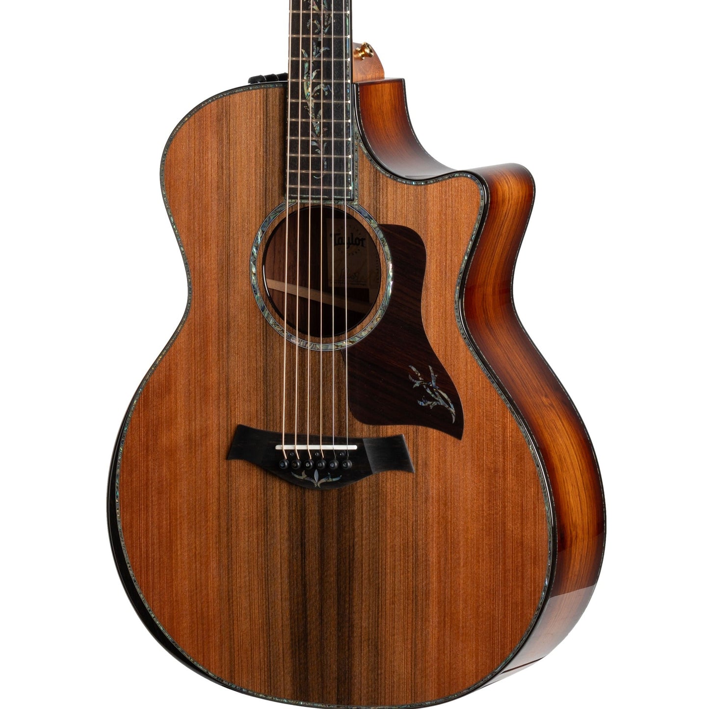 Taylor PS14ce Honduran Rosewood V-Class Acoustic Electric Guitar, Sinker Redwood