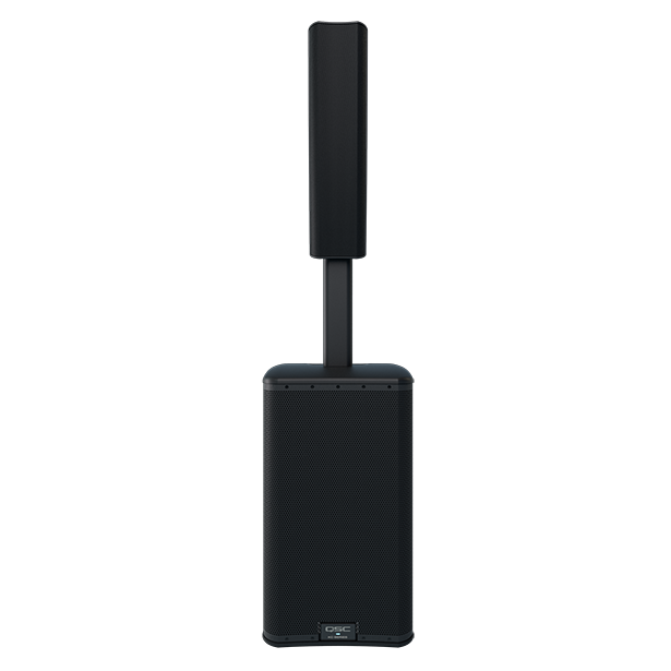 QSC KC12 3000w Active 3-Way Column Loudspeaker System - Black