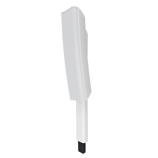 QSC KC12 3000w Active 3-Way Column Loudspeaker System - White