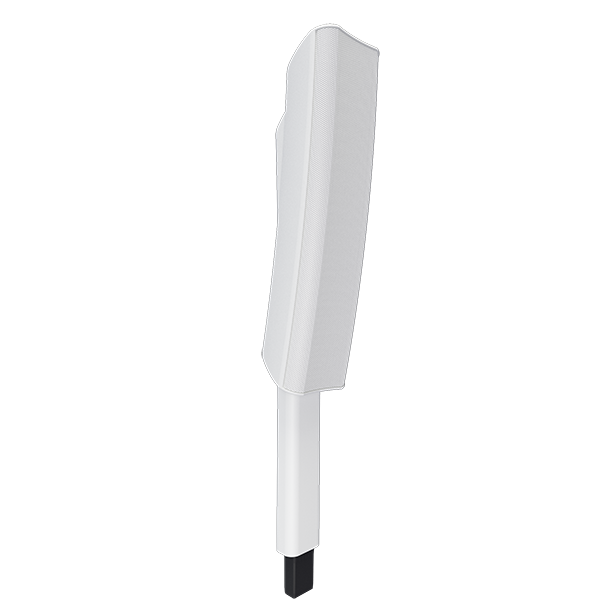 QSC KC12 3000w Active 3-Way Column Loudspeaker System - White