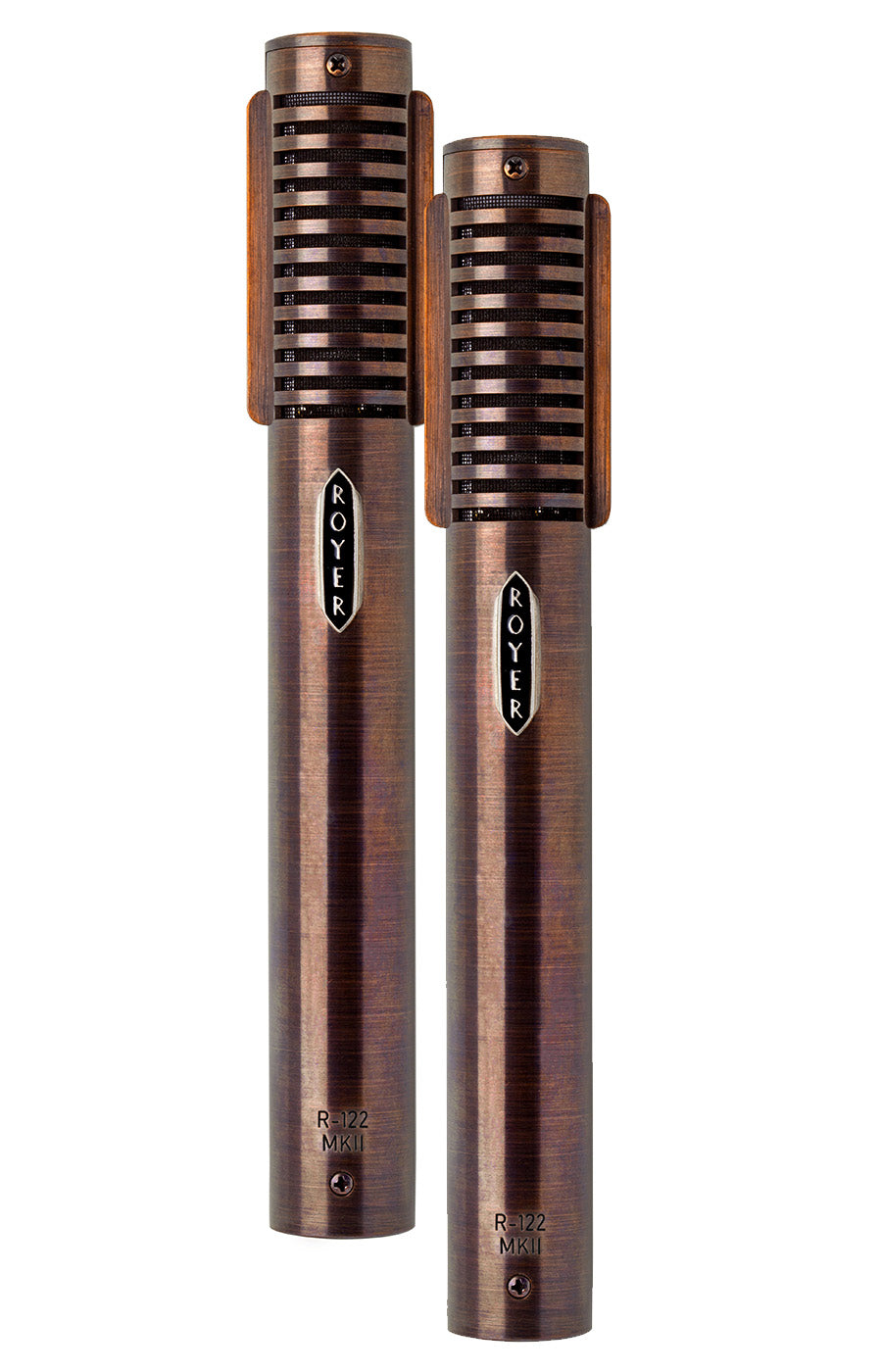 Royer R122 MKII 25th Anniversary - Distressed Rose, Matched Pair