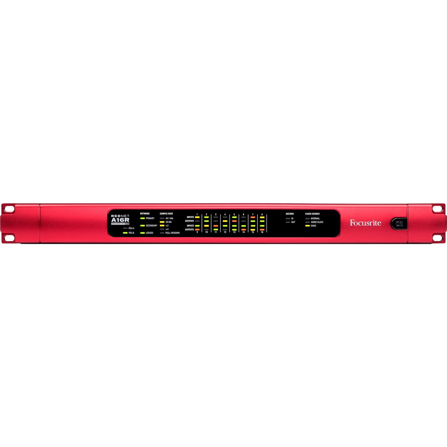 Focusrite Rednet A16R MkII 16x16 Dante Analogue I/O With Dual PSU