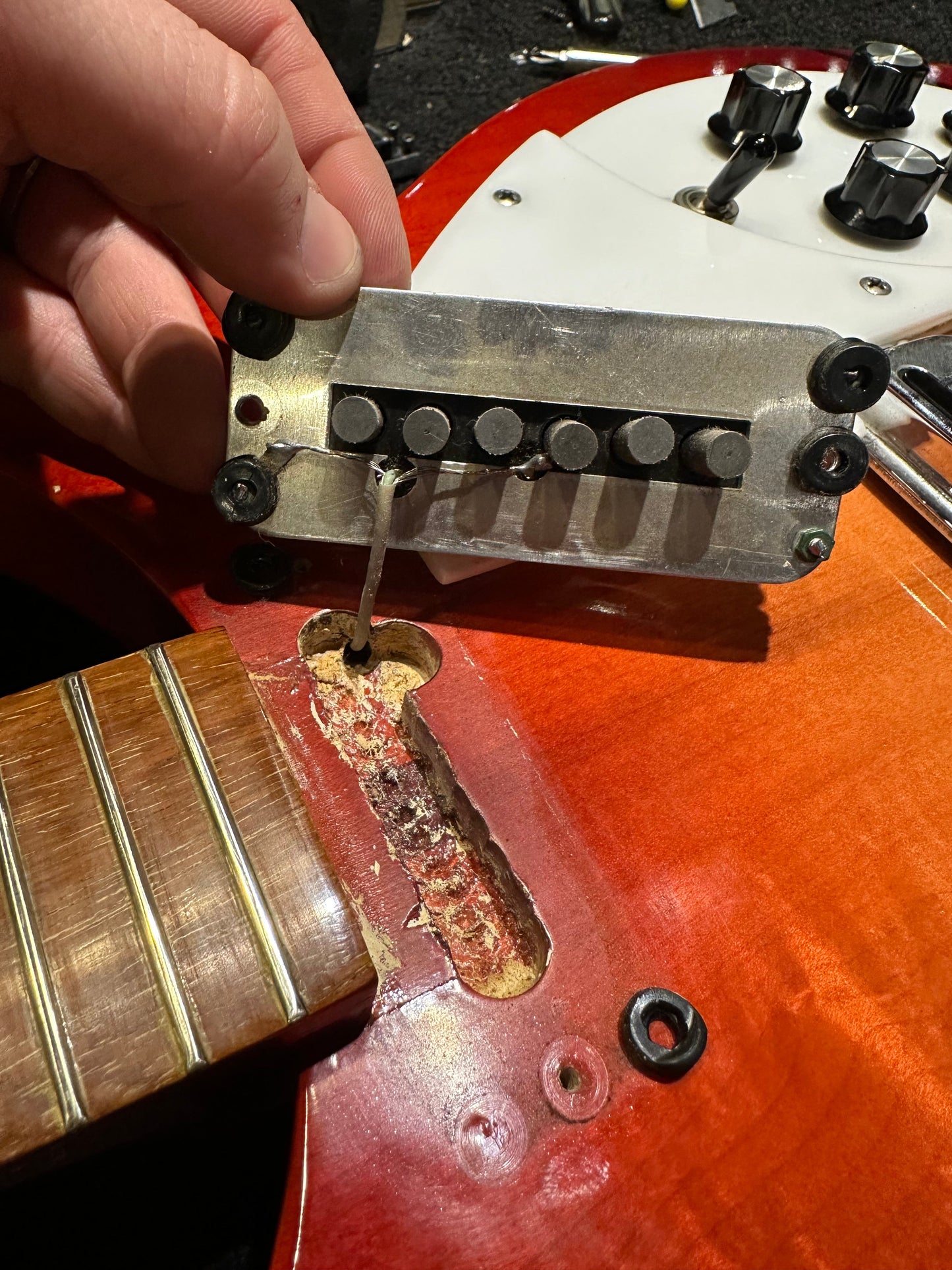 Rickenbacker 330 w/Added Trem Fireglo 1966
