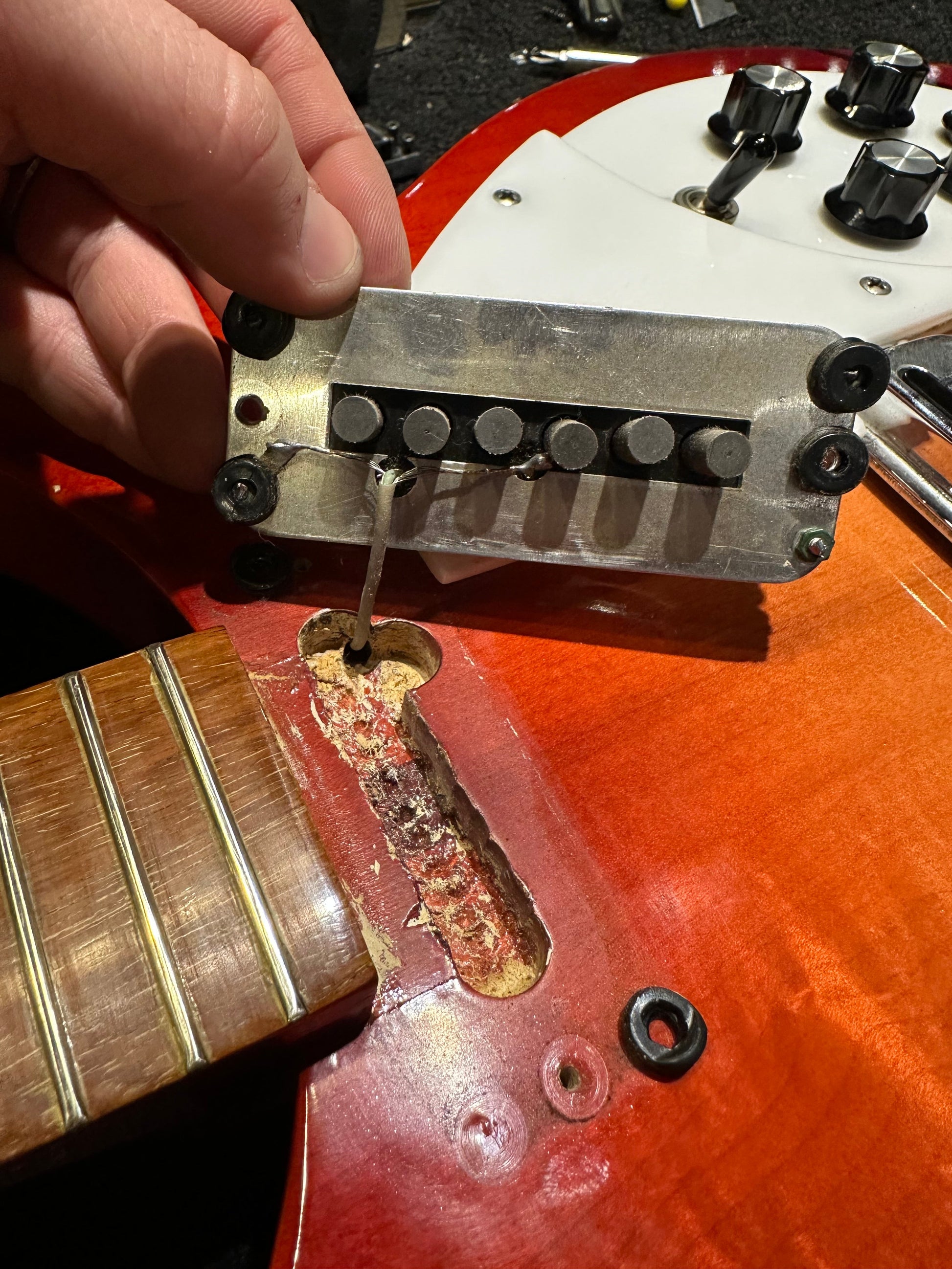 Rickenbacker 330 w/Added Trem Fireglo 1966