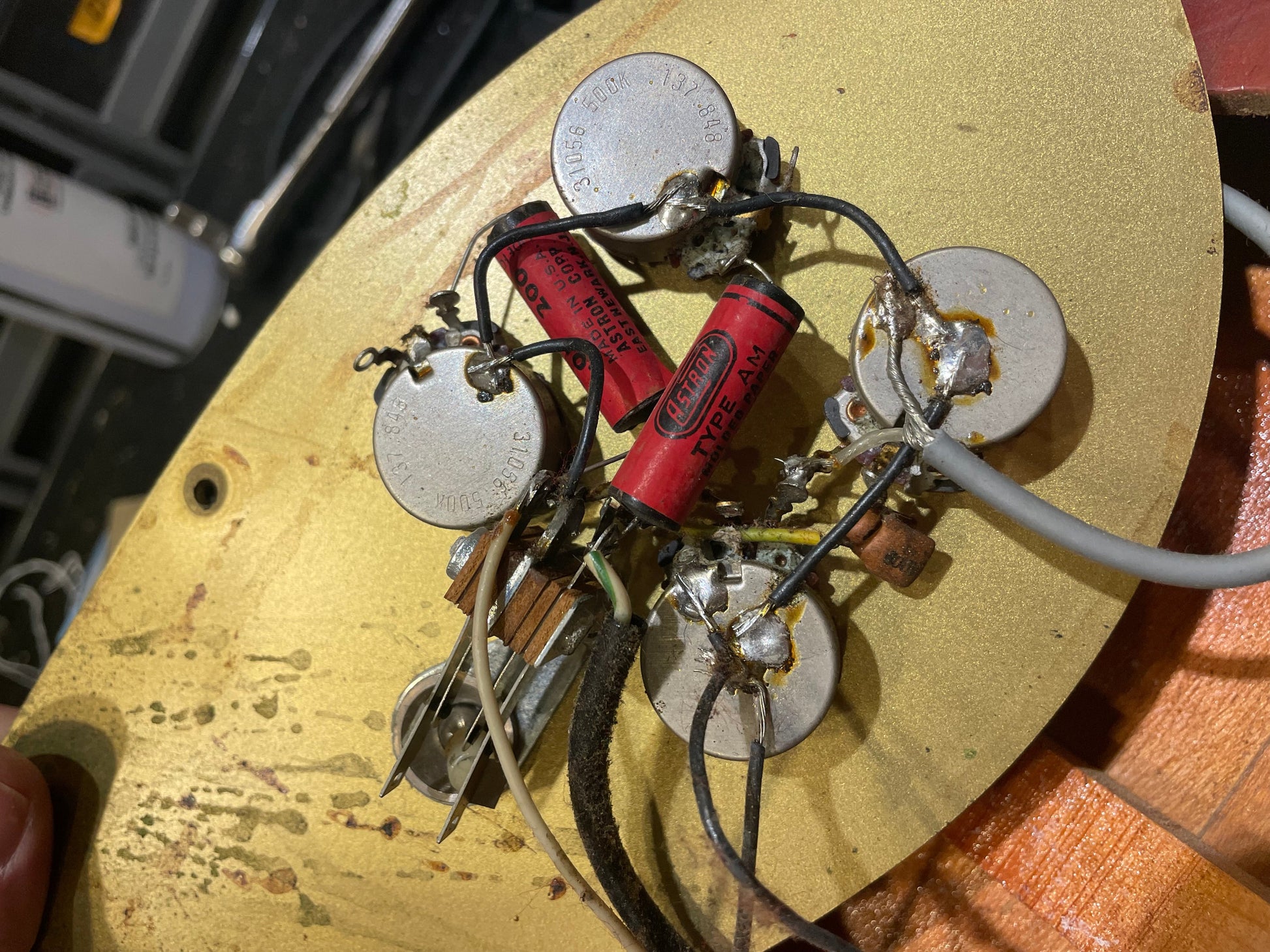 Rickenbacker 365 Capri OS Mono Fireglo 1959