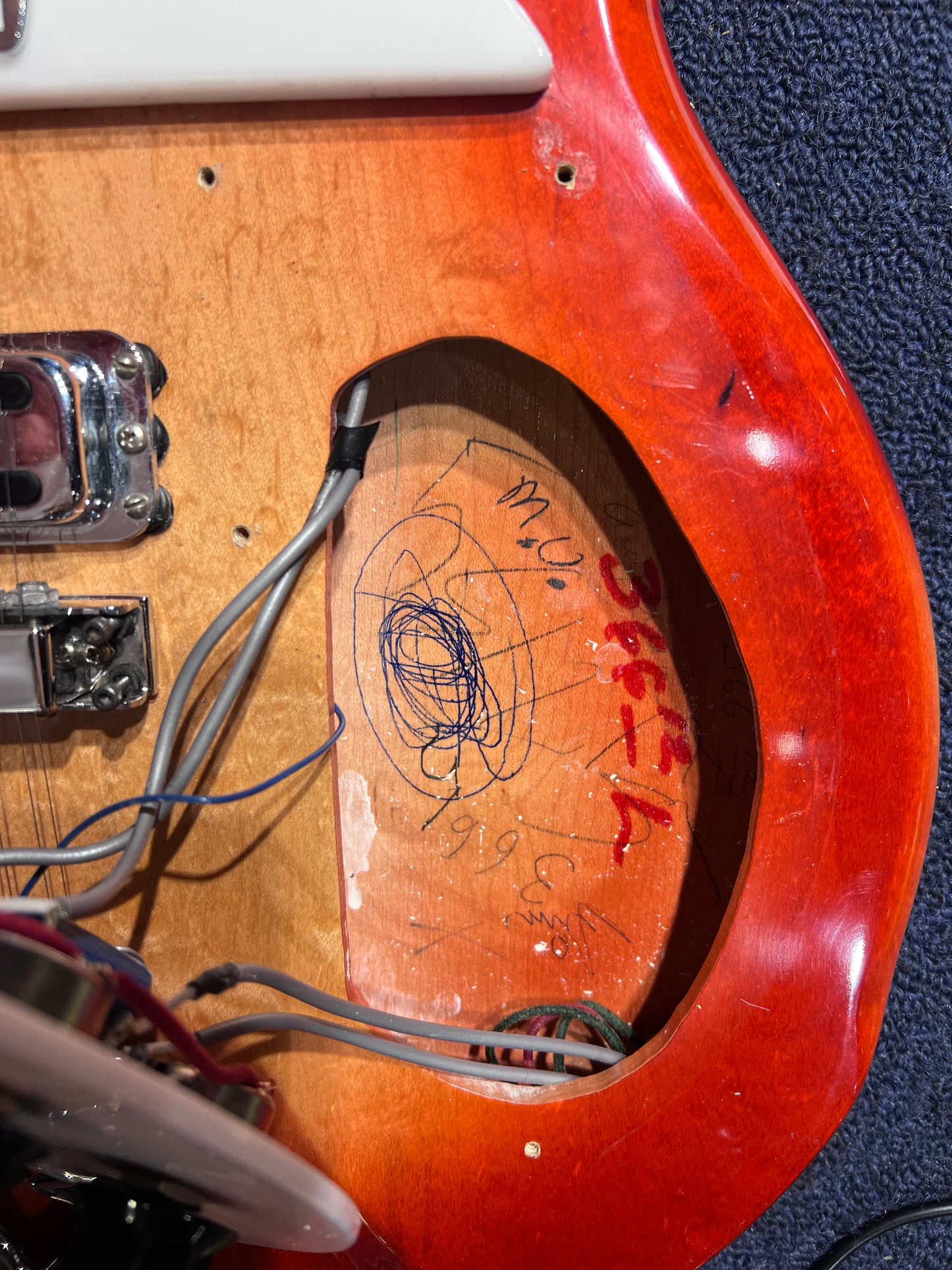 Rickenbacker 336/12 Fireglo 1967